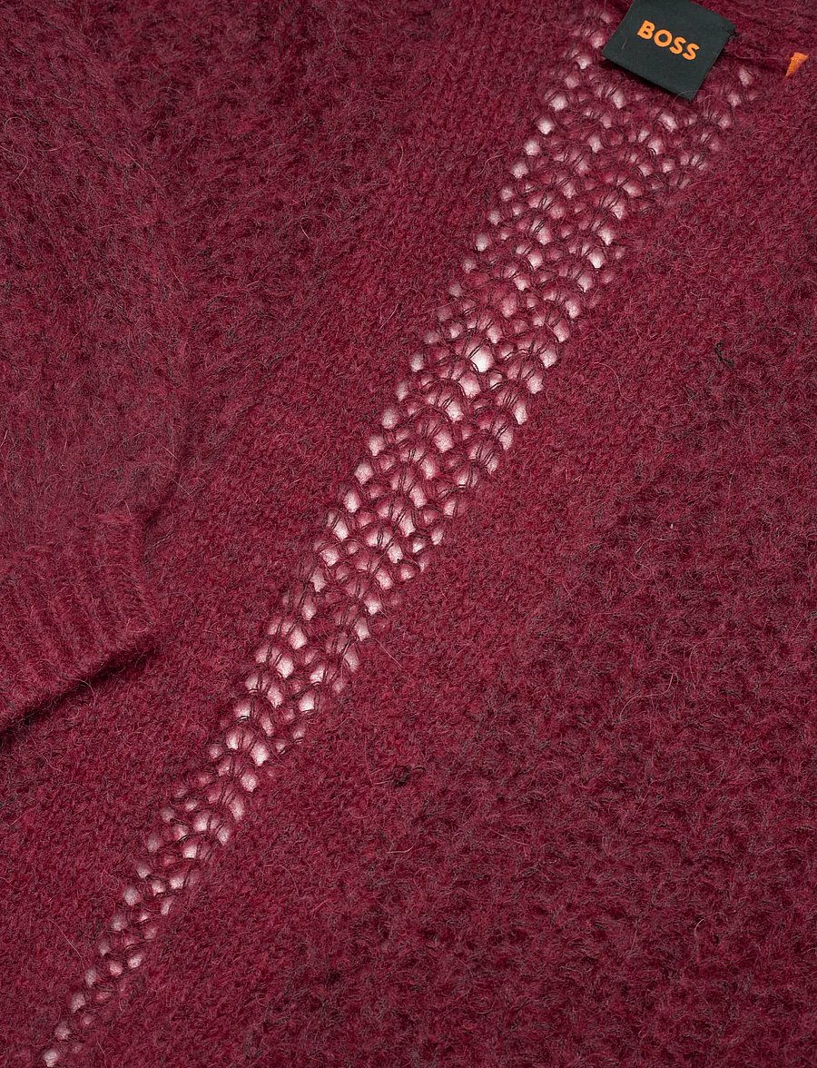 BOSS - C_Furgovia - strickjacken - dark red - 5