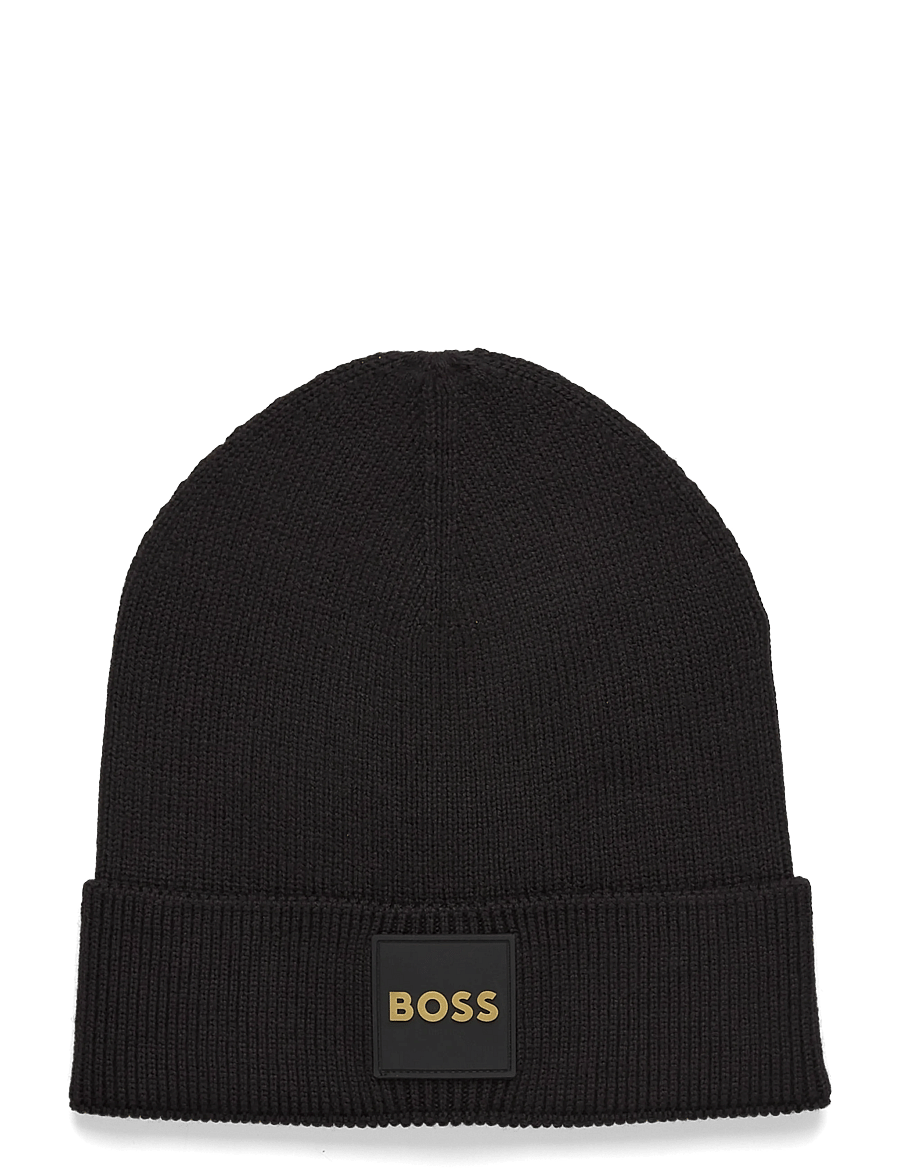 BOSS - Foxxy_R_Hat - beanies - black - 0