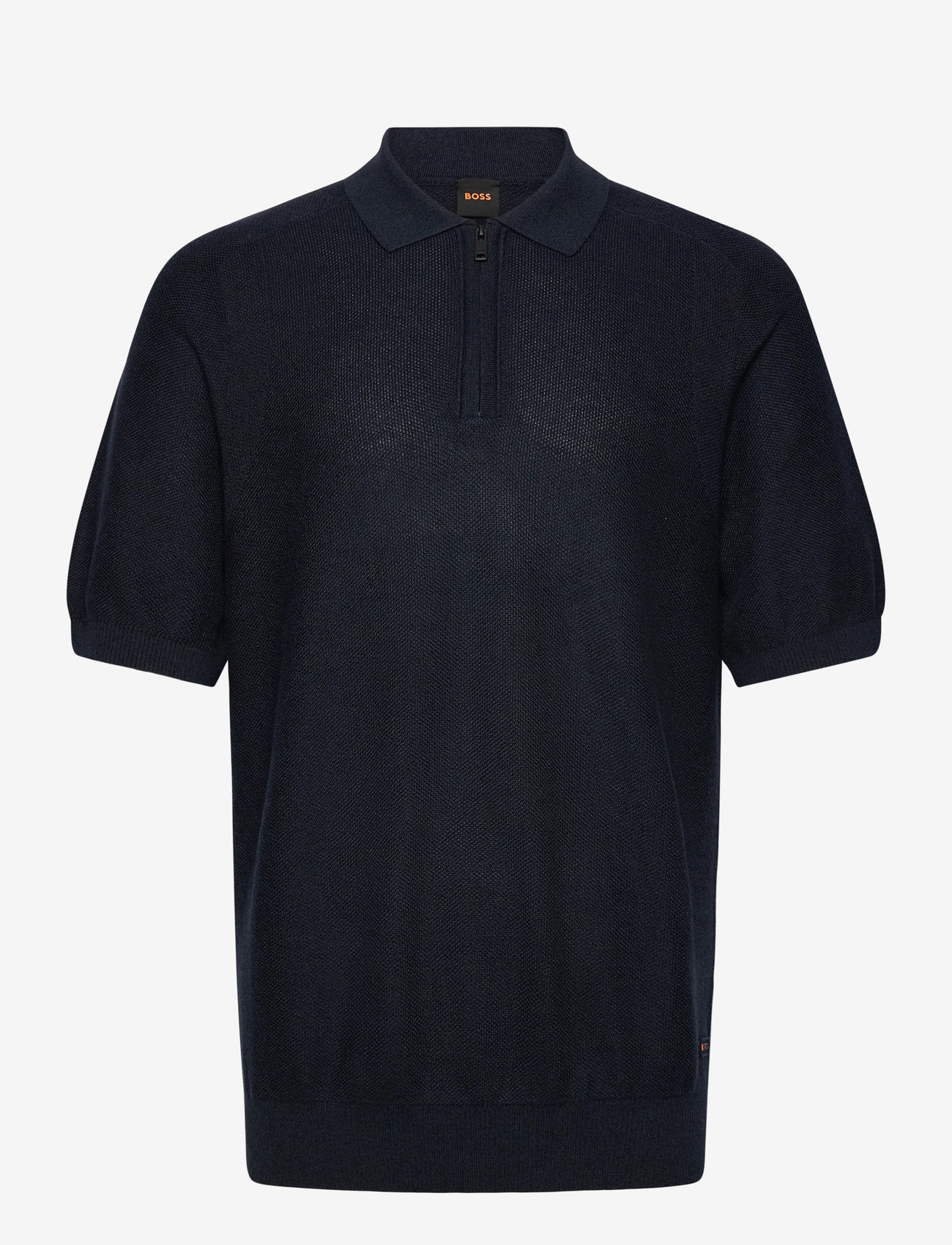 BOSS - Kancello - gestrickte polohemden - dark blue - 0