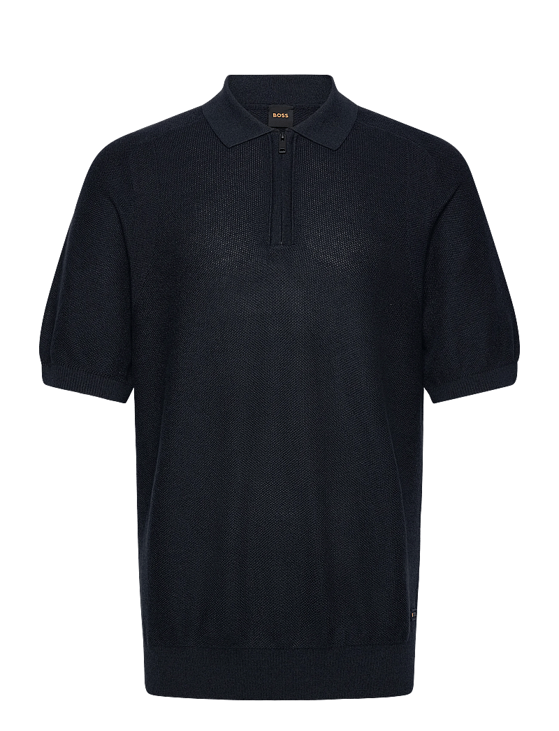 BOSS - Kancello - geweven polo's - dark blue - 0