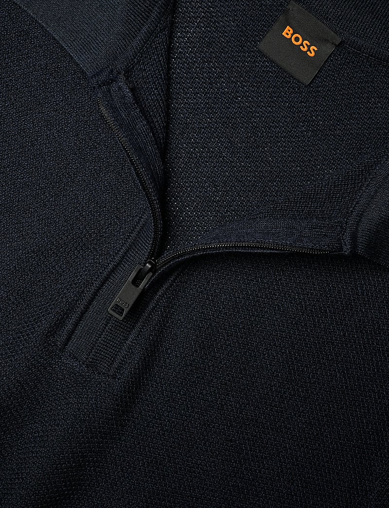 BOSS - Kancello - gestrickte polohemden - dark blue - 2