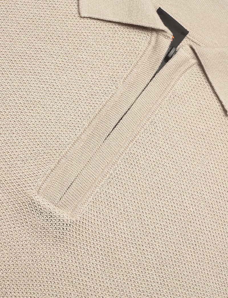 BOSS - Kancello - stickade pikéer - light beige - 2