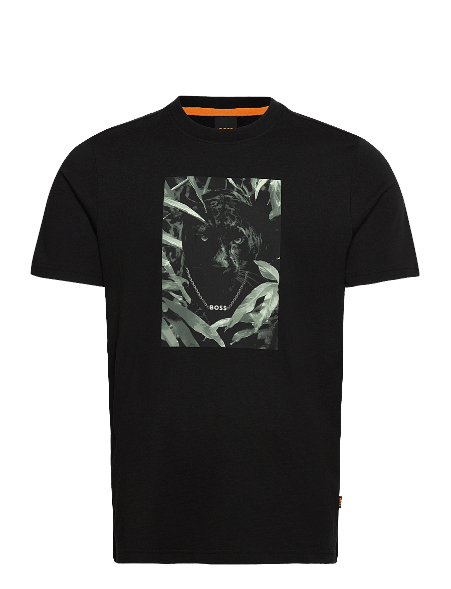 BOSS - Te_Animali - t-shirts à manches courtes - black - 0