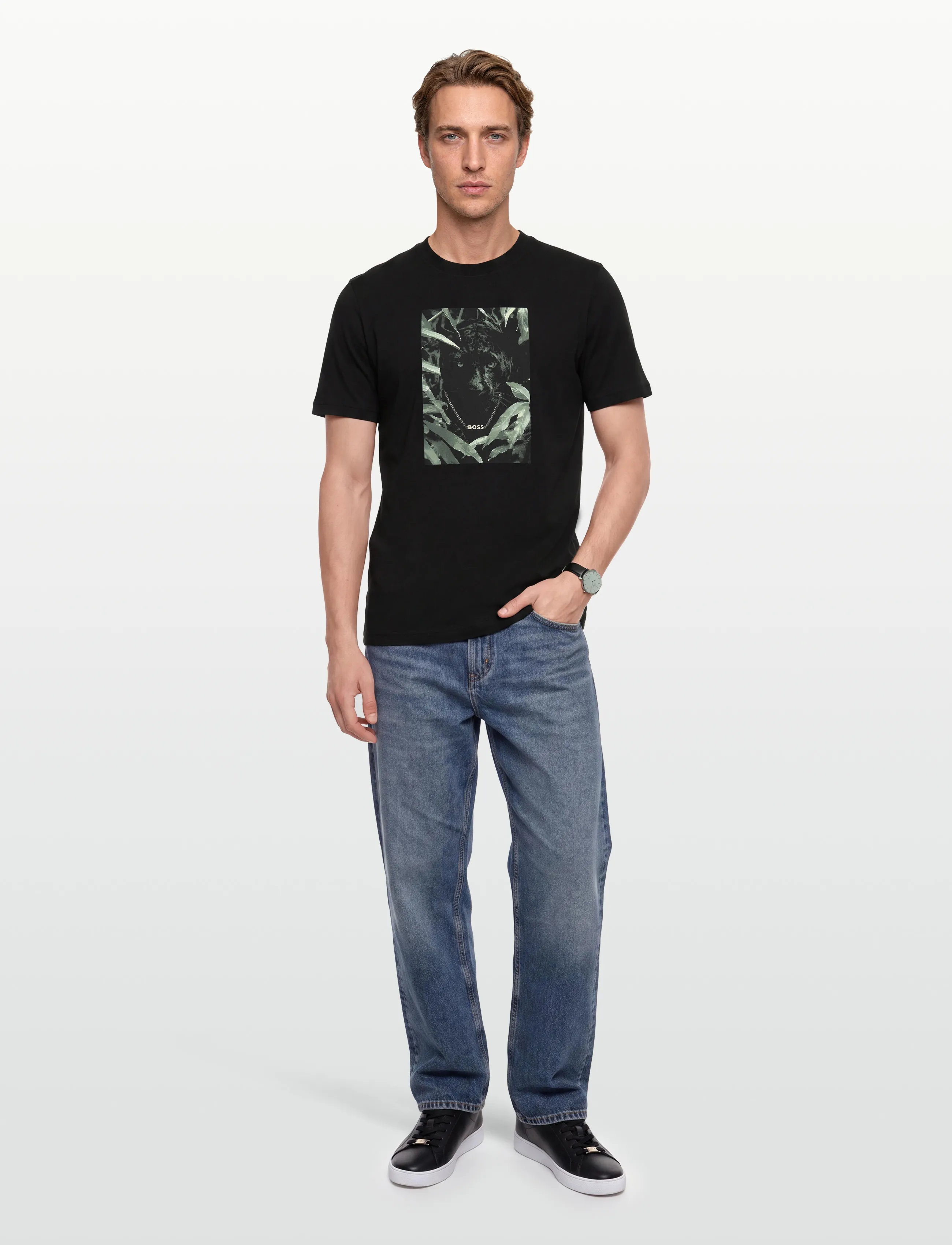 BOSS Te_Animali - BOSS Orange - BLACK / black