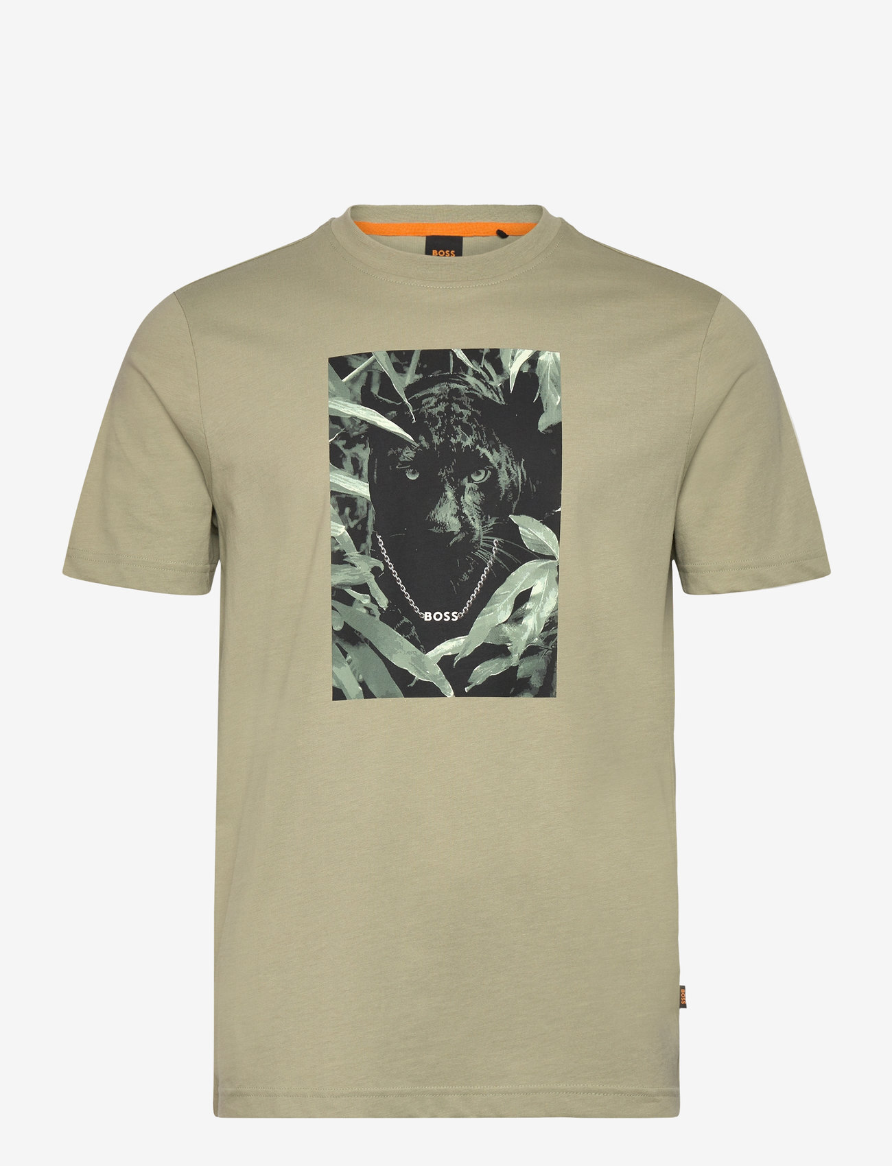 BOSS - Te_Animali - kortærmede t-shirts - open green - 0