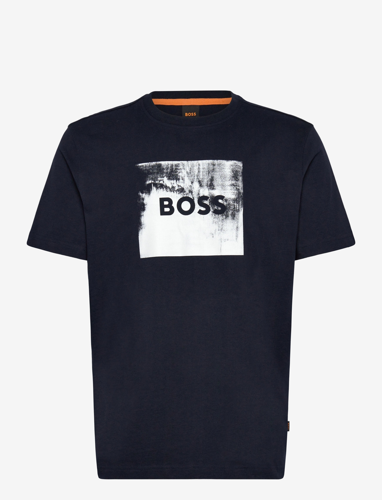 BOSS - Te_Wheel - lühikeste varrukatega t-särgid - dark blue - 0