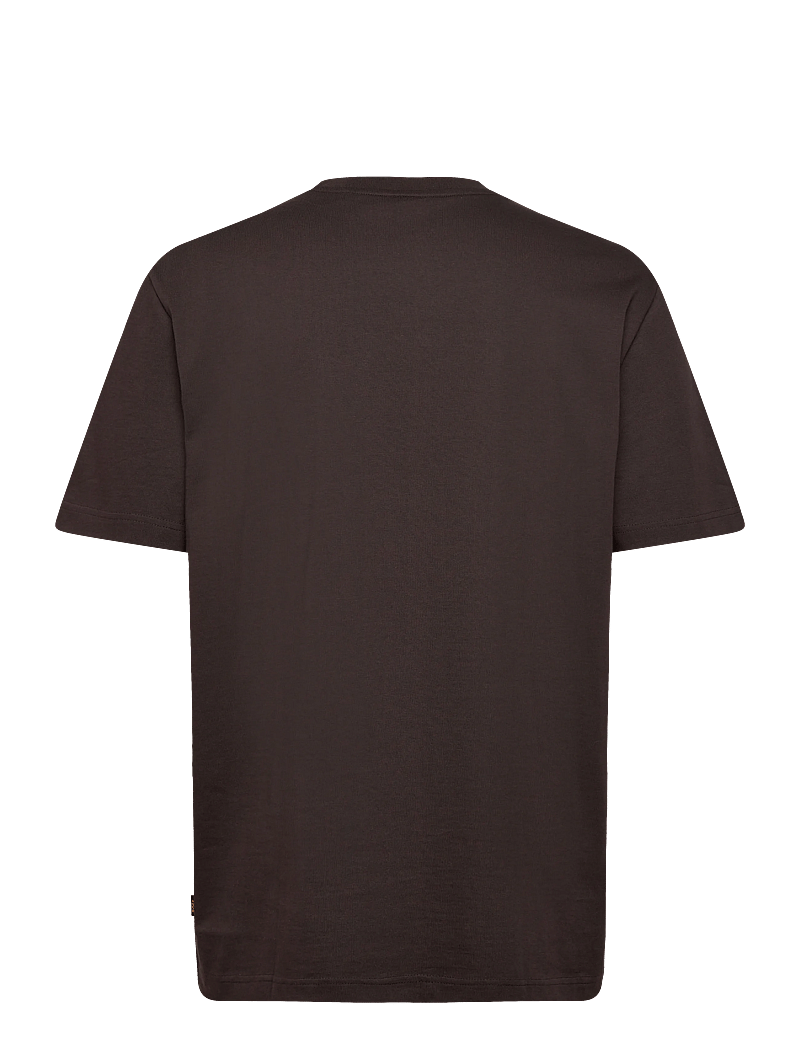 BOSS - Te_Wheel - kortärmade t-shirts - dark brown - 1