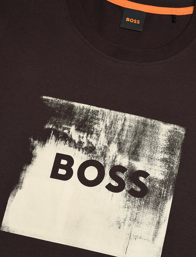 BOSS - Te_Wheel - kortärmade t-shirts - dark brown - 2