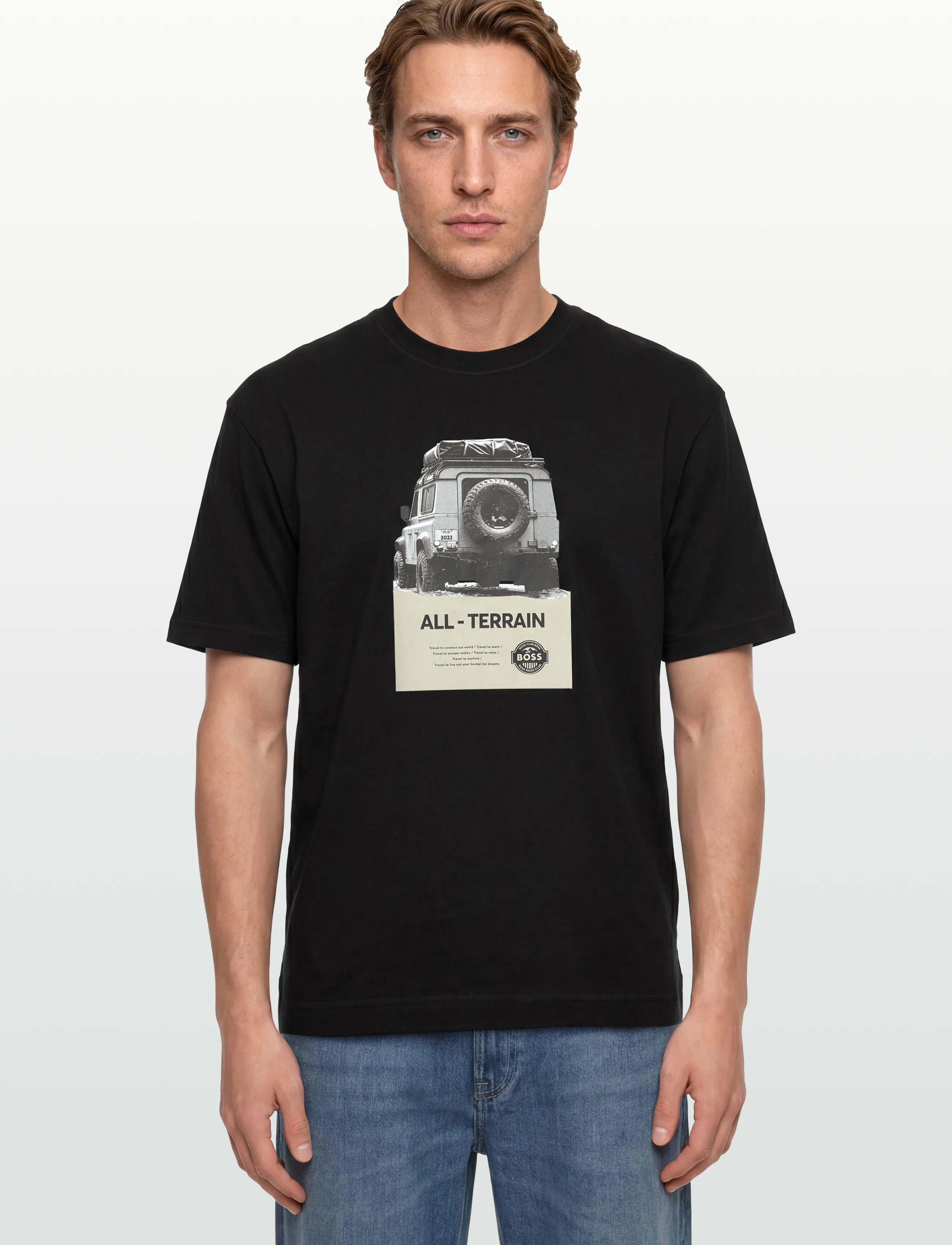BOSS - Te_Wagon - kurzärmelige - black - 3