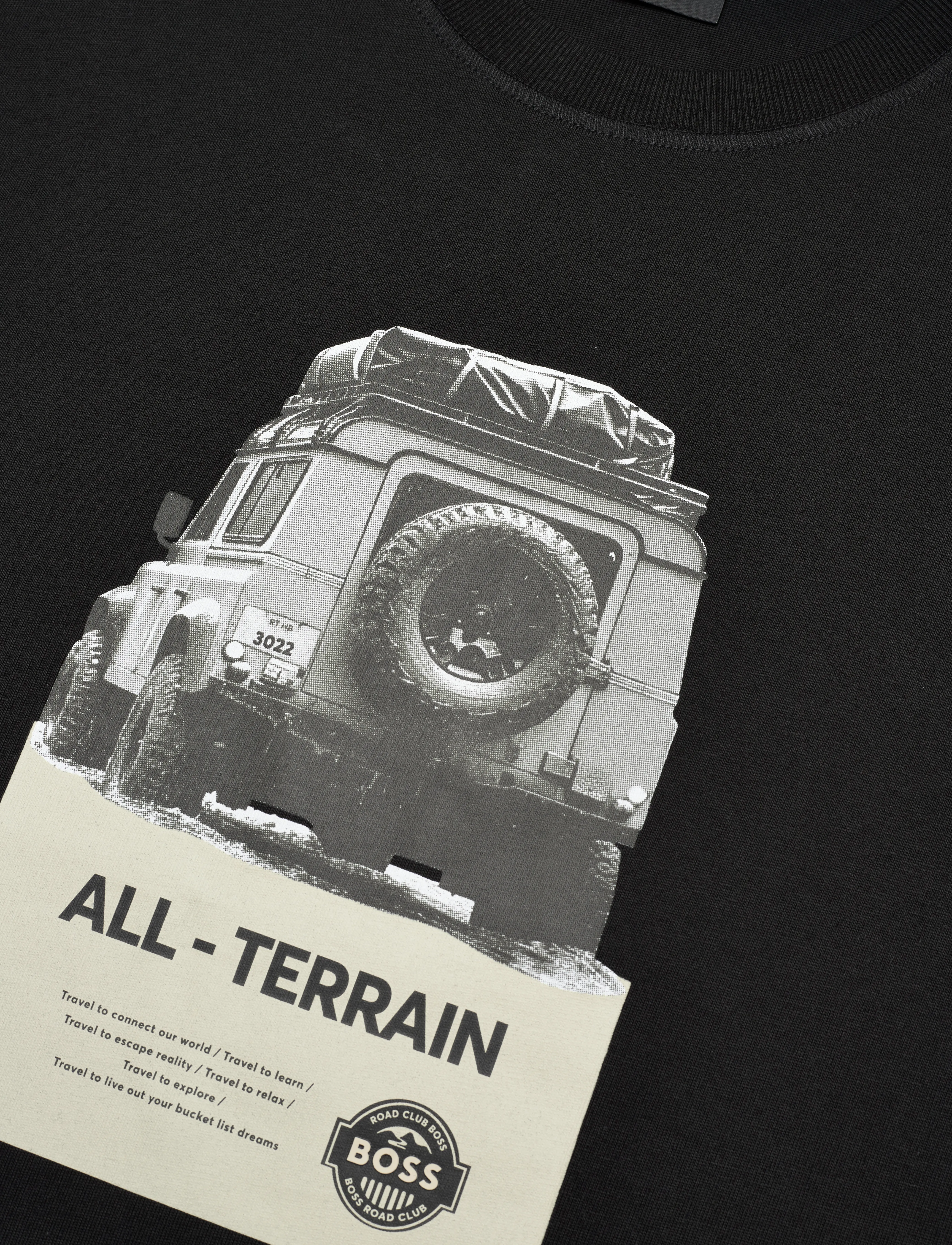 BOSS - Te_Wagon - kortærmede t-shirts - black - 2