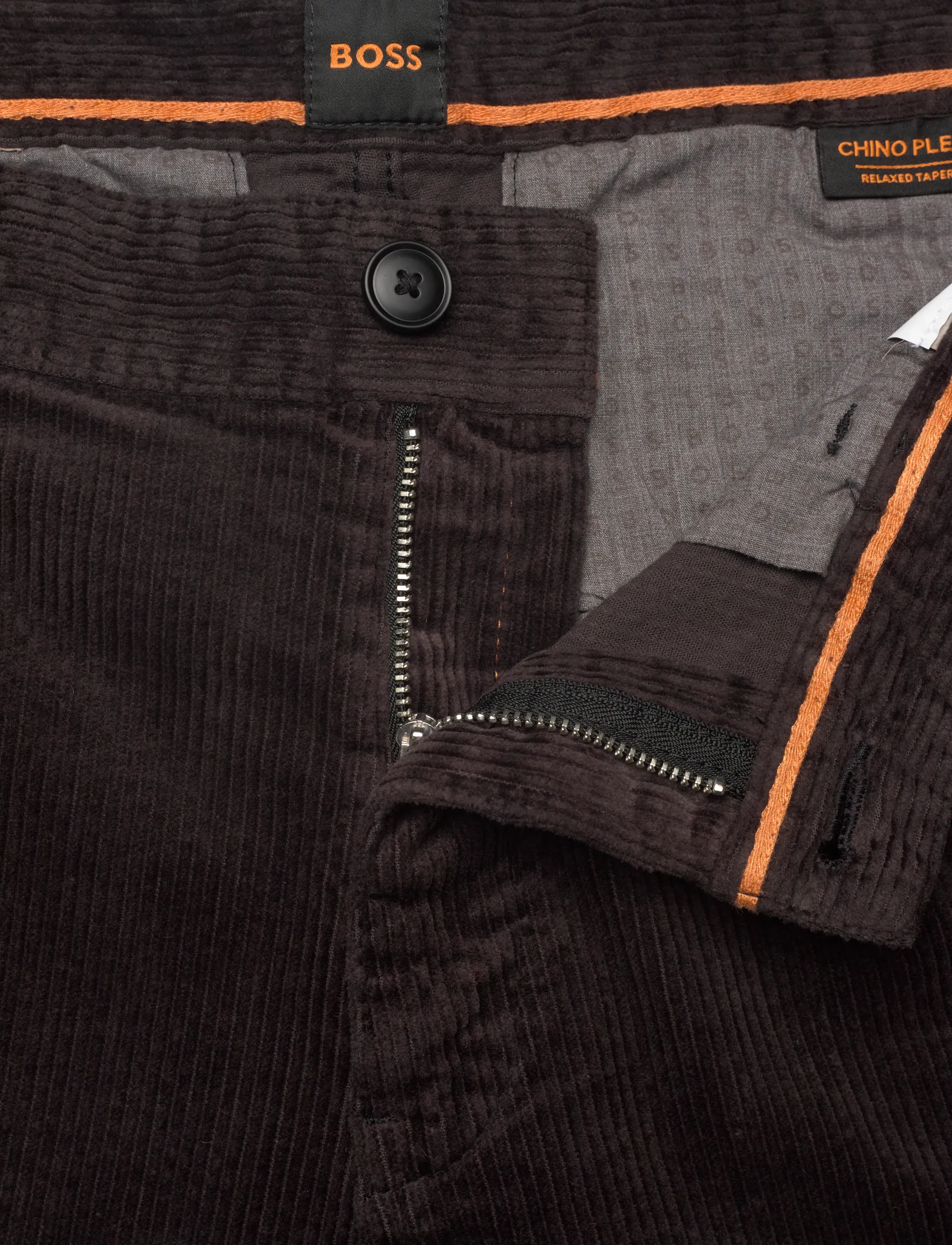 BOSS - Chino-Pleated - casual bukser - black - 3