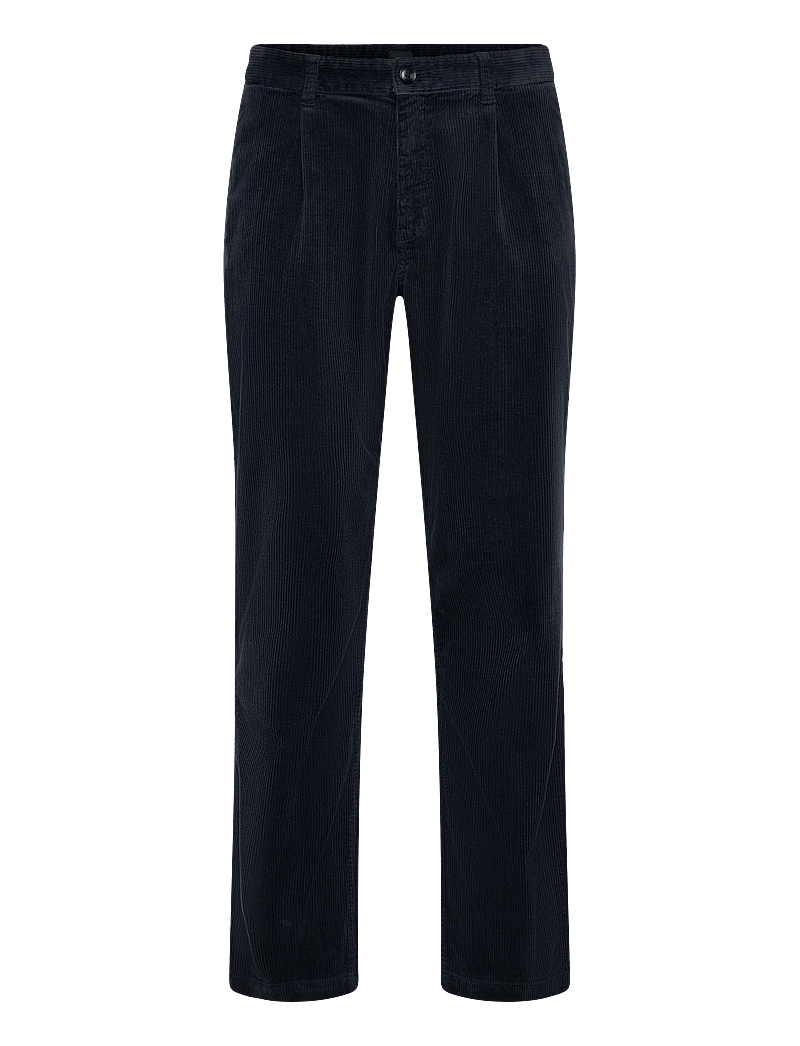 BOSS - Chino-Pleated - vabaaja püksid - dark blue - 0