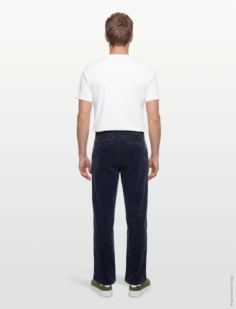 BOSS - Chino-Pleated - freizeithosen - dark blue - 4