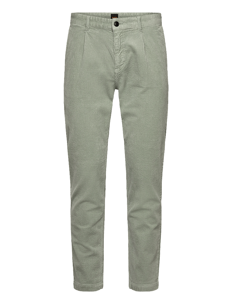 BOSS - Chino-Pleated - casual byxor - open green - 0