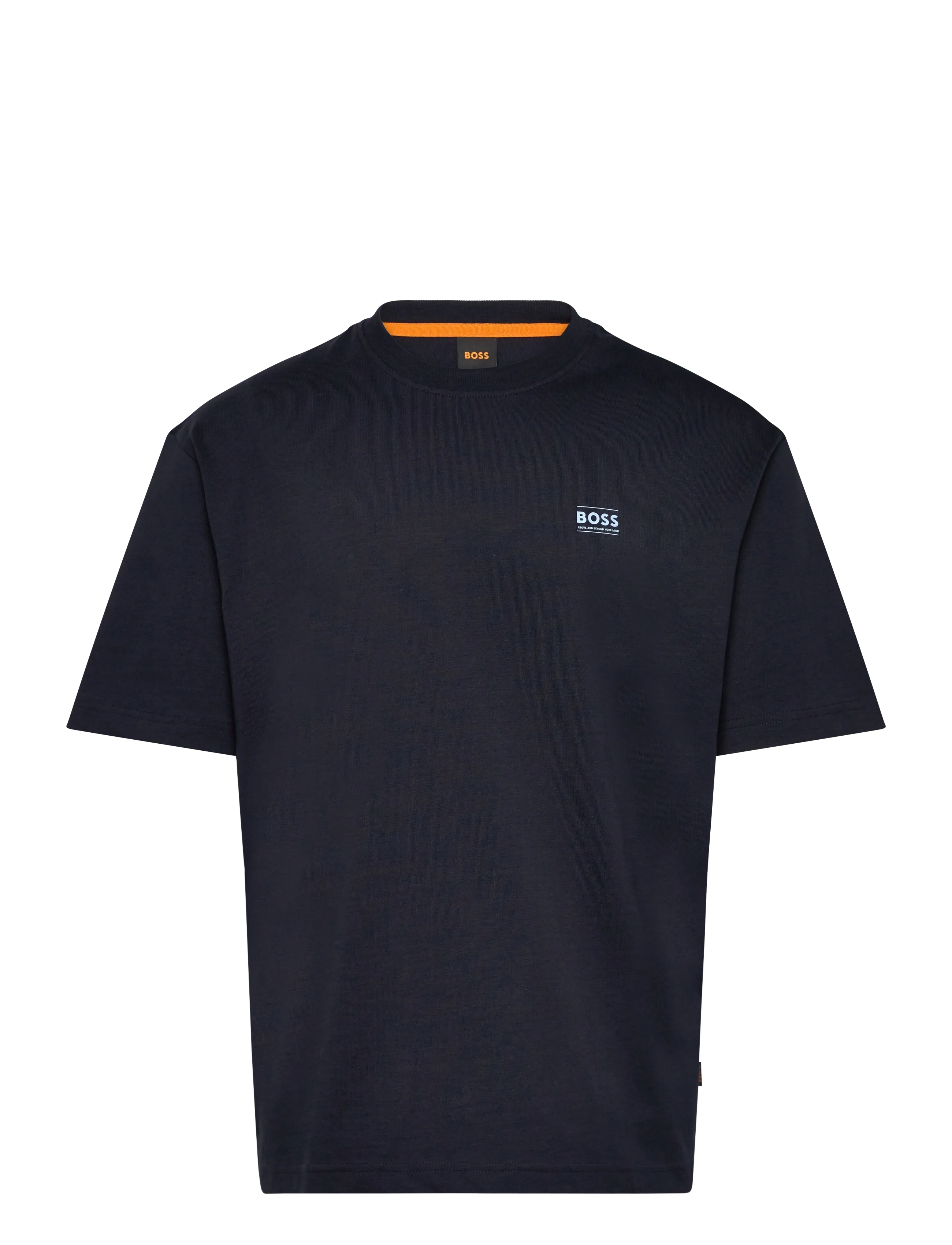 BOSS - Te_move - short-sleeved t-shirts - dark blue - 0