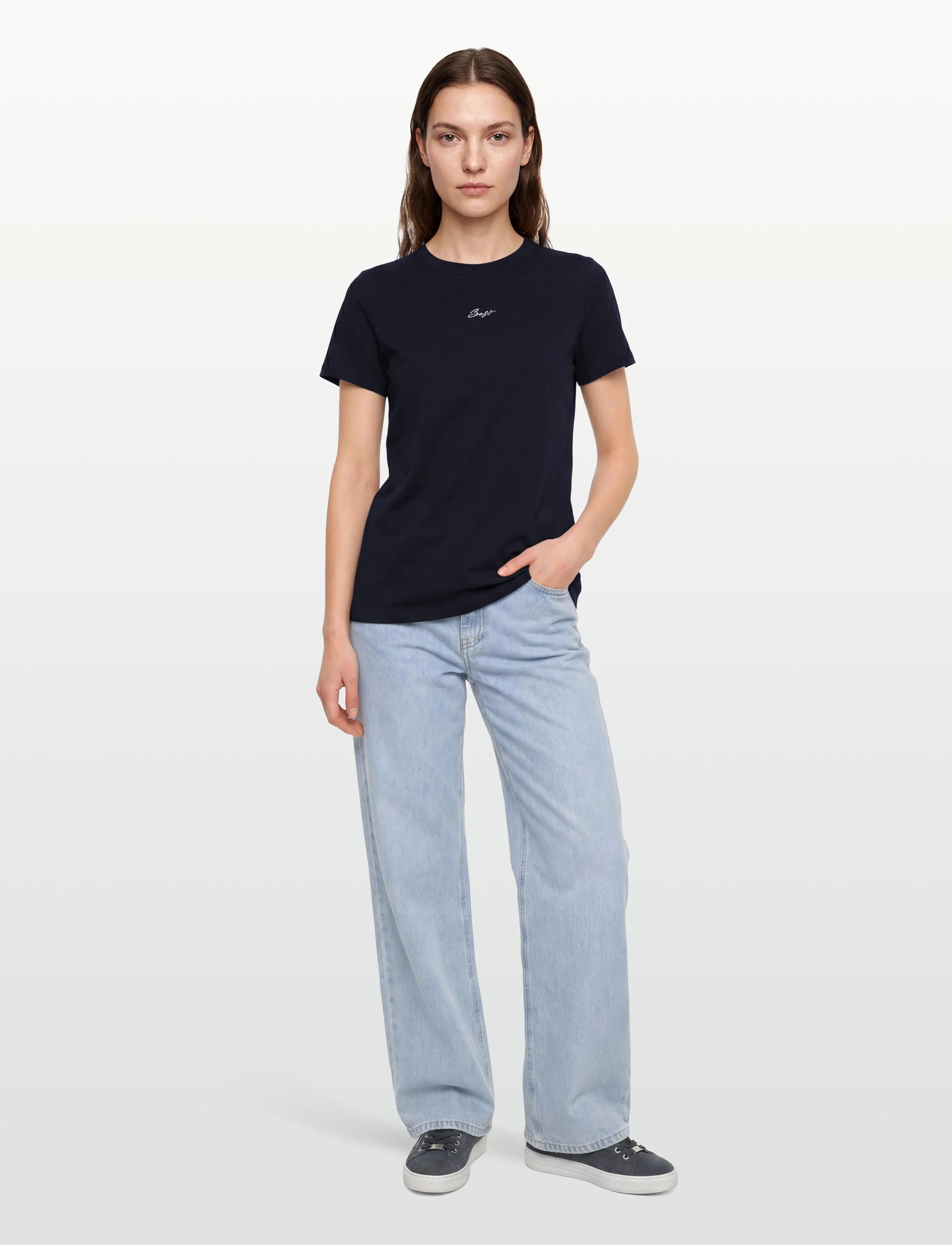 BOSS - C_Elogo_5_s - t-shirts - dark blue - 0