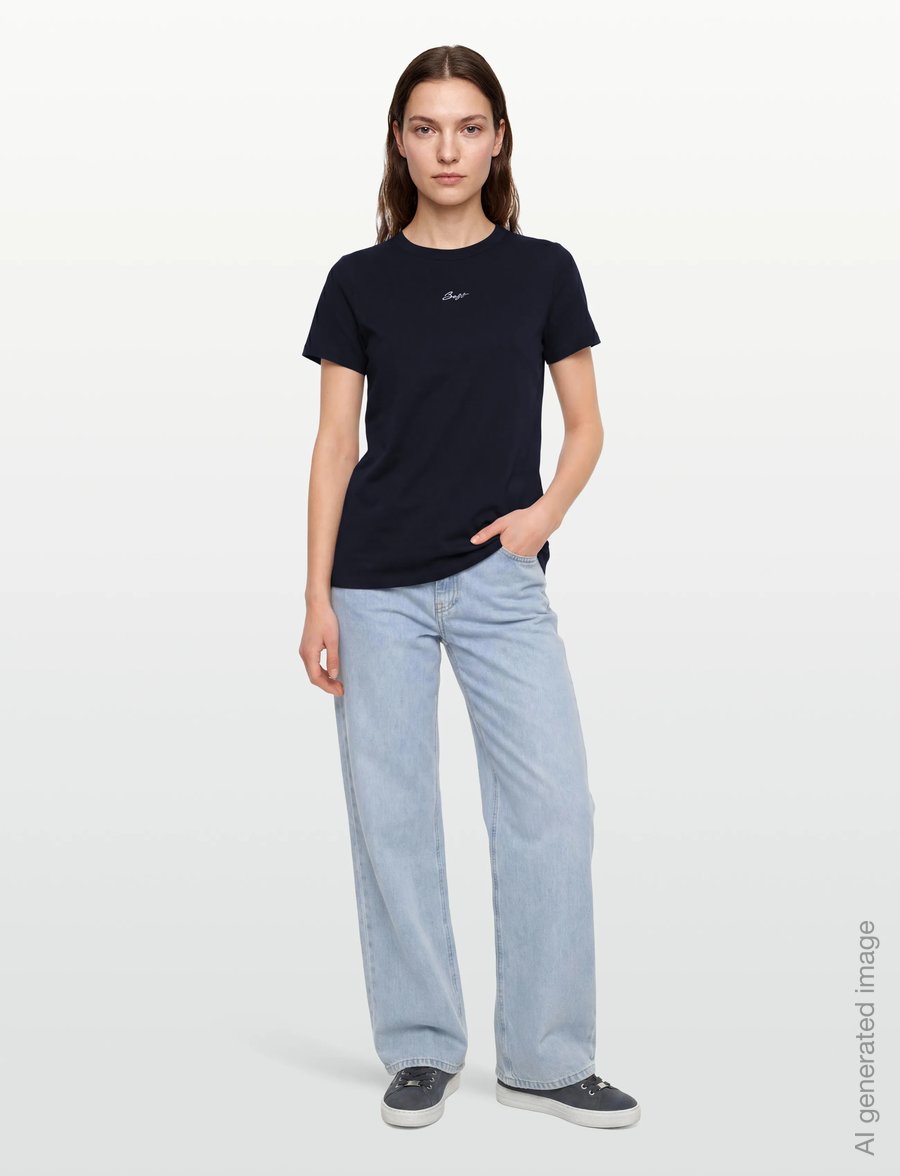 BOSS - C_Elogo_5_s - t-shirts - dark blue - 0