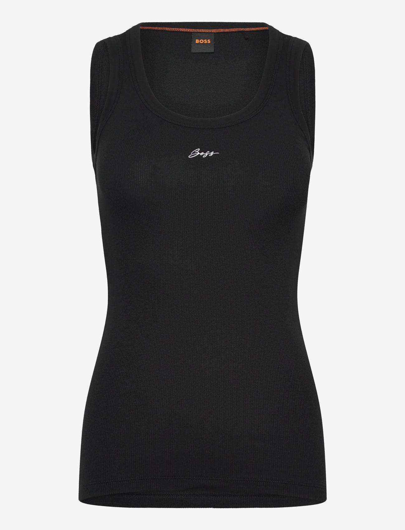 BOSS - C_Ematite_s - sleeveless tops - black - 0