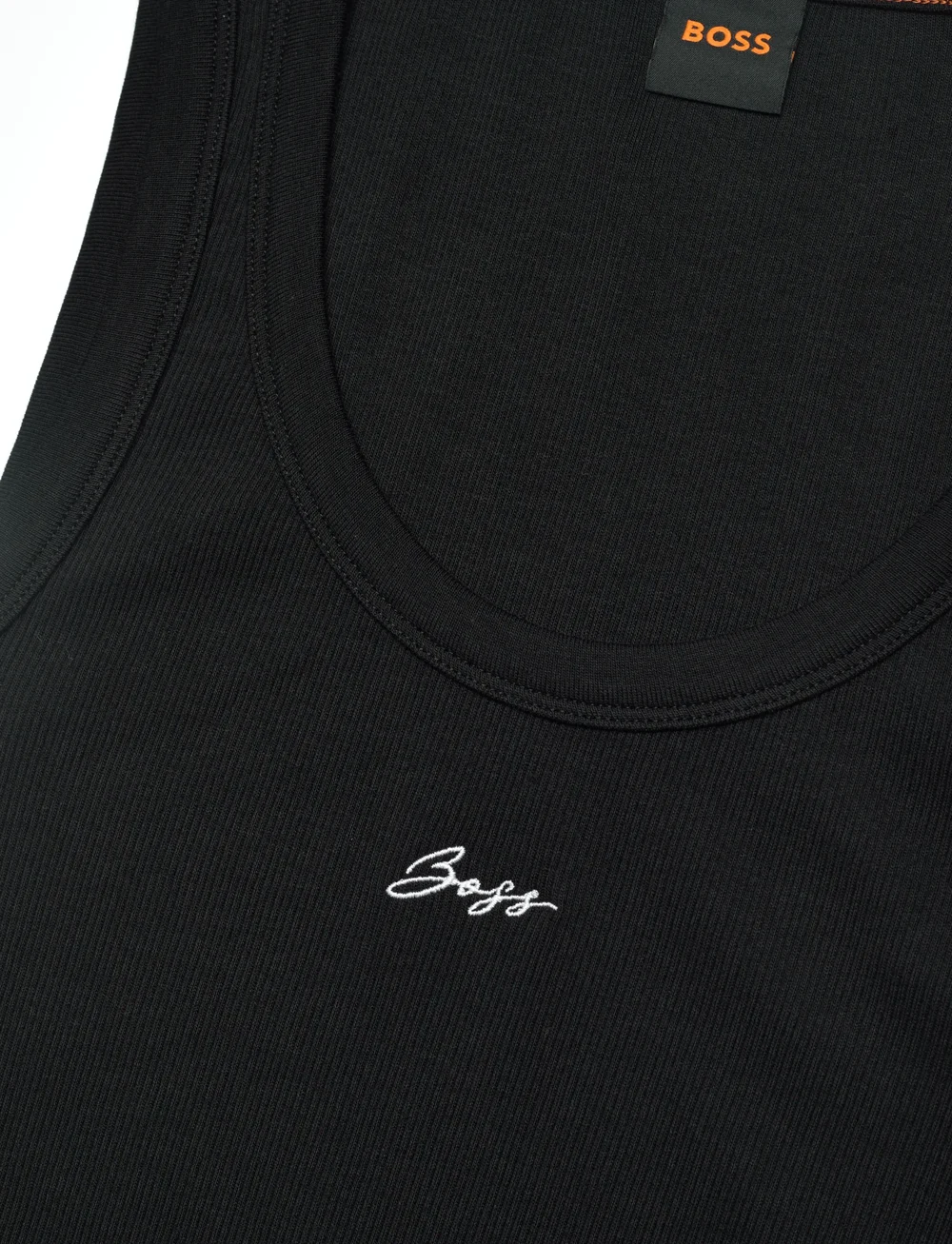BOSS - C_Ematite_s - sleeveless tops - black - 2