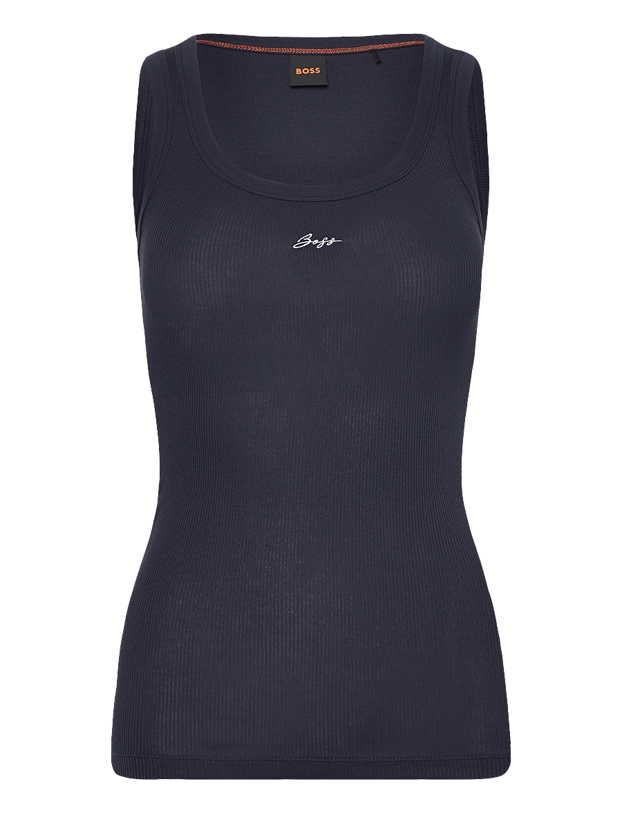 BOSS - C_Ematite_s - linnen - dark blue - 1