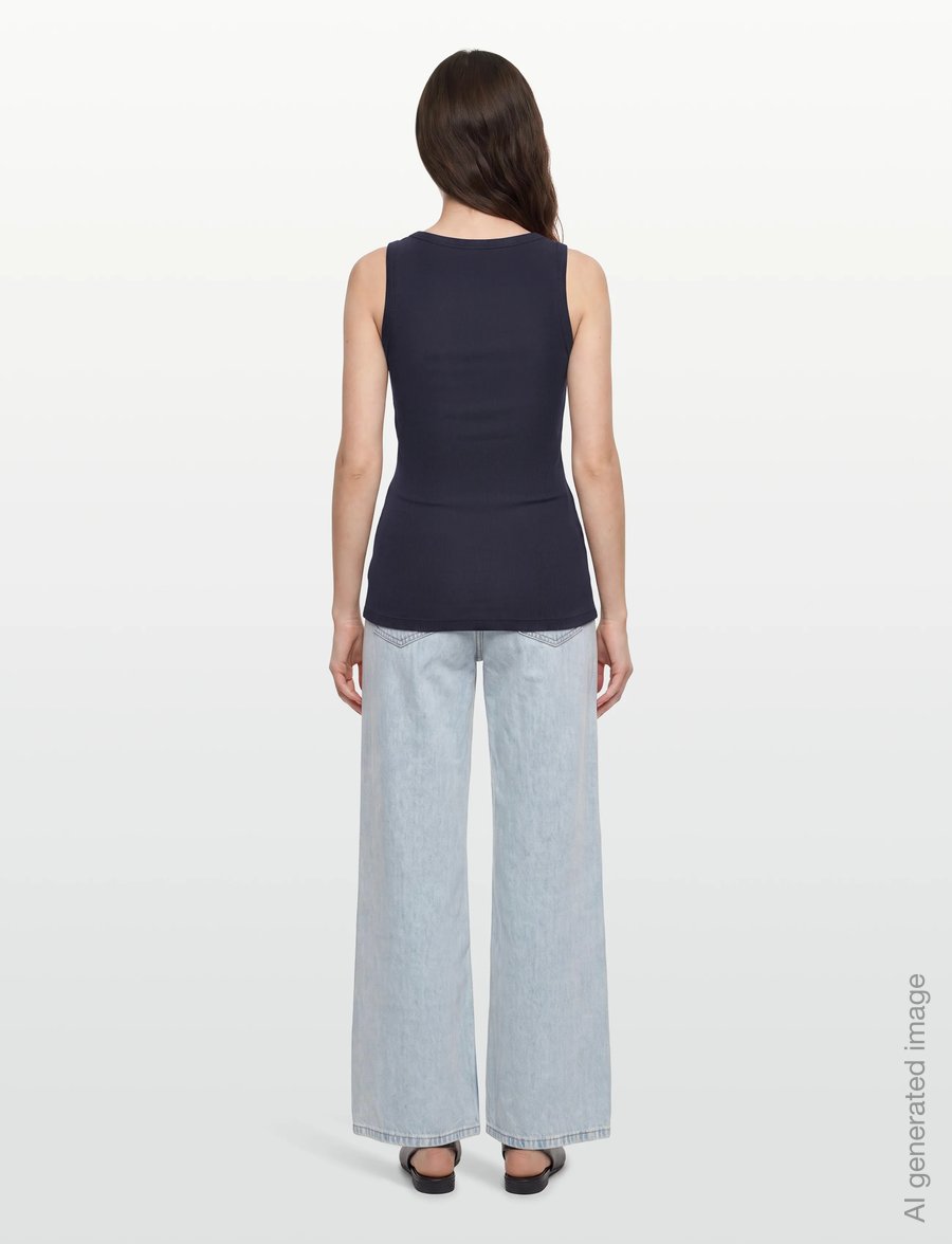 BOSS - C_Ematite_s - linnen - dark blue - 4