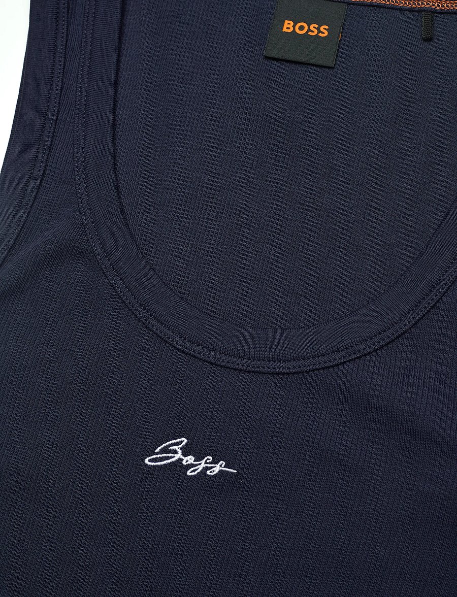 BOSS - C_Ematite_s - linnen - dark blue - 5