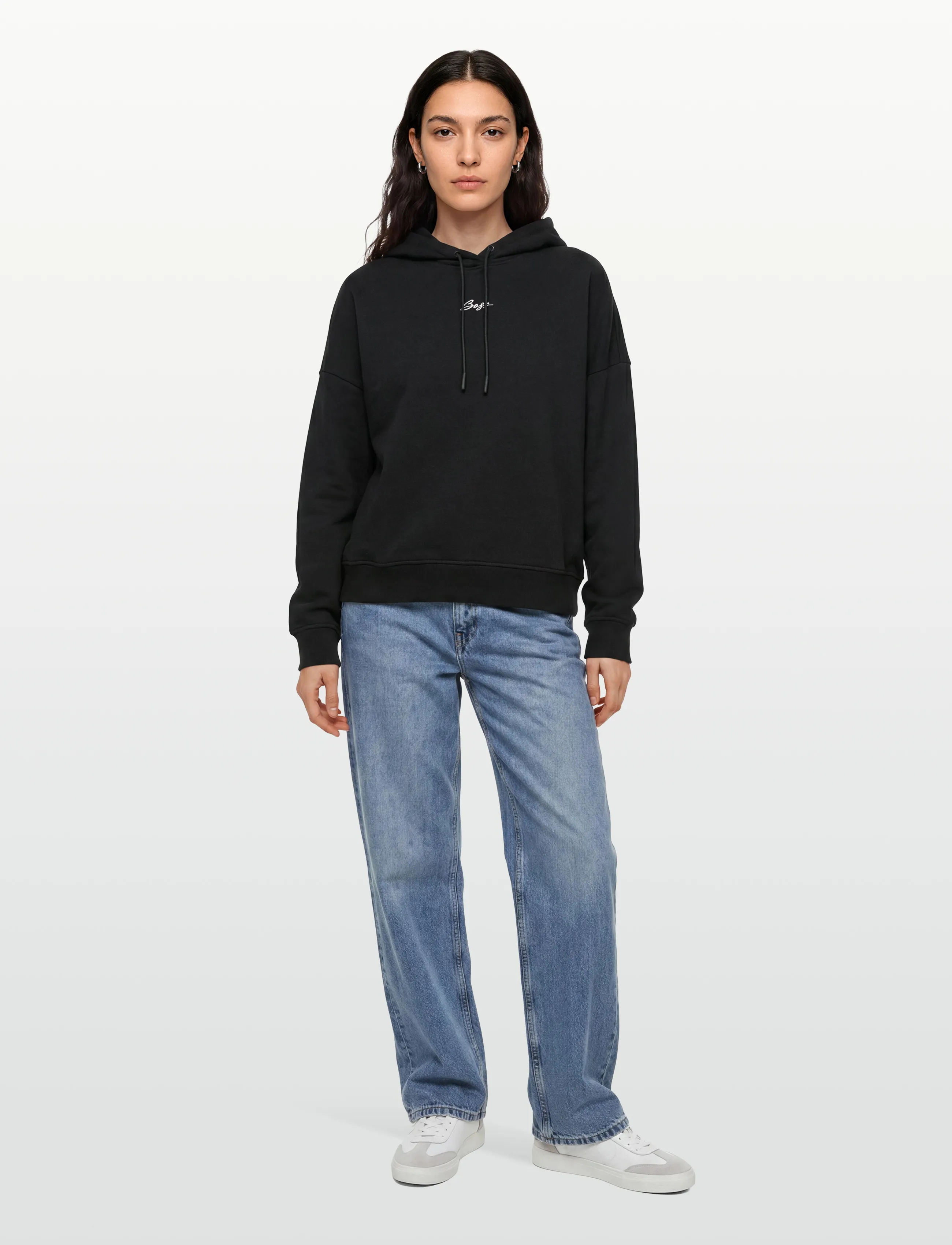 BOSS - C_Ehoody_s - hoodies - black - 0