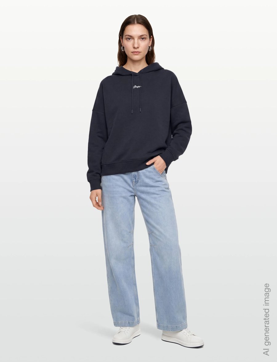BOSS - C_Ehoody_s - kapuzenpullover - dark blue - 0