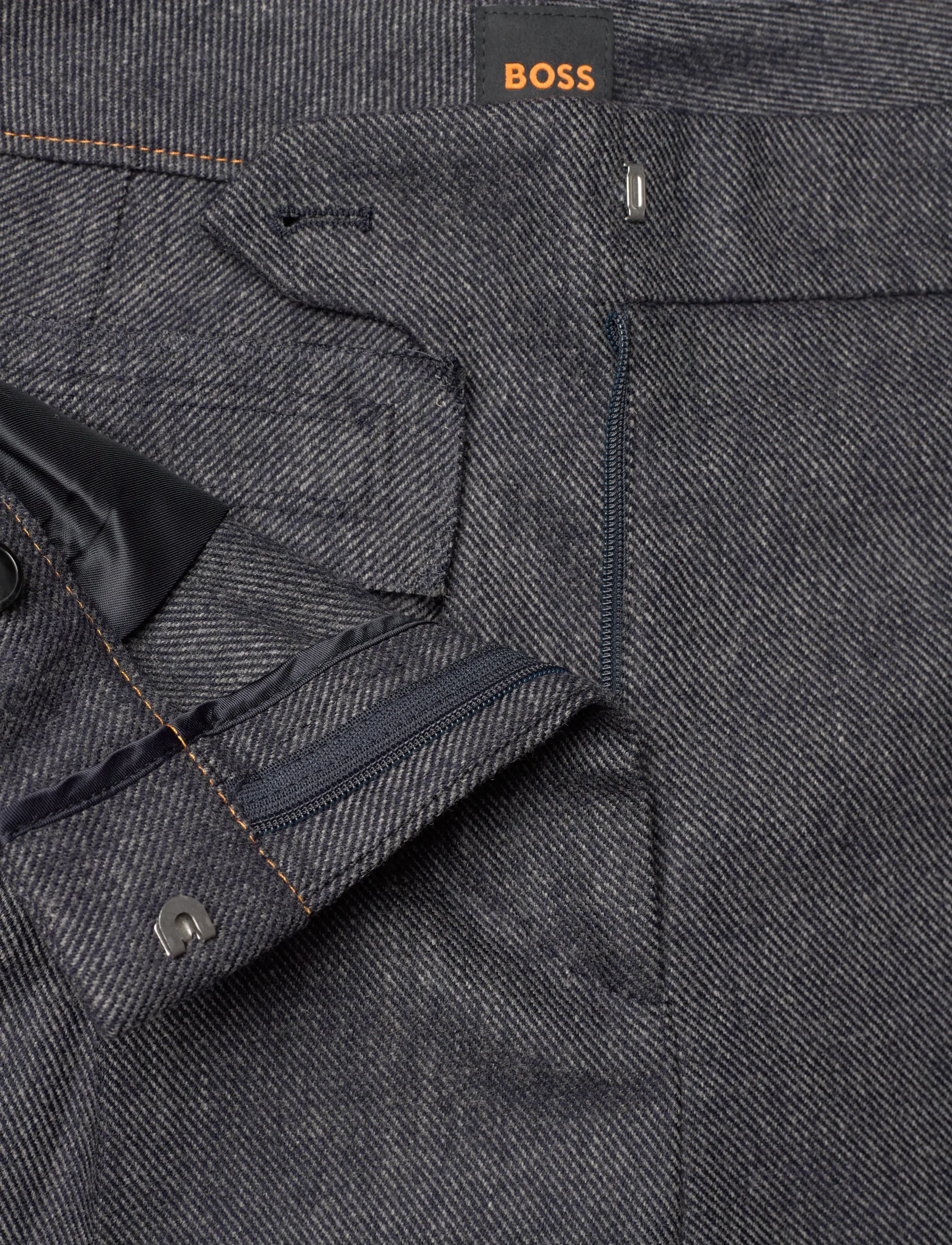 BOSS - C_Taflong - vida byxor - dark blue - 3