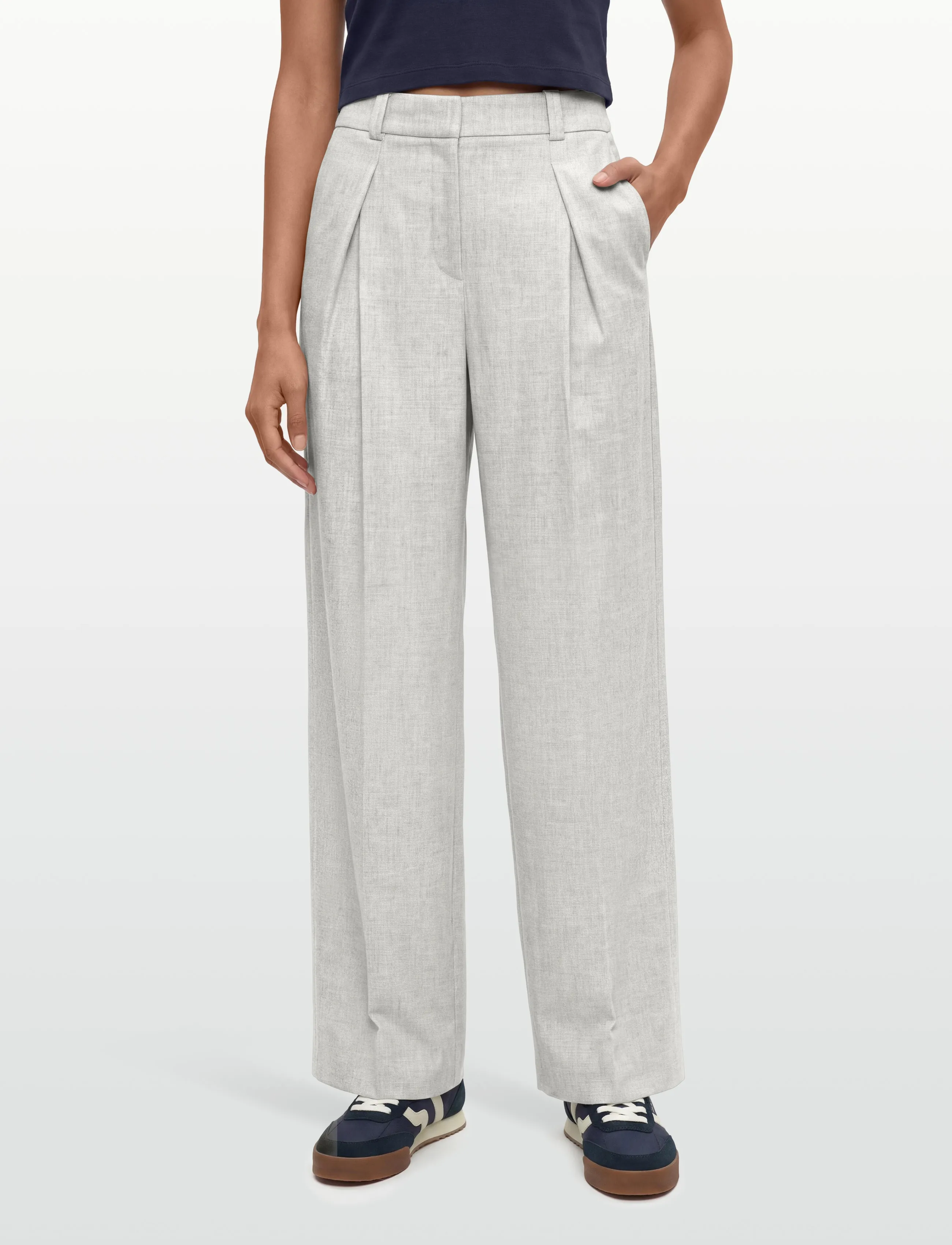 BOSS - C_Taflong - habitbukser - light/pastel grey - 3