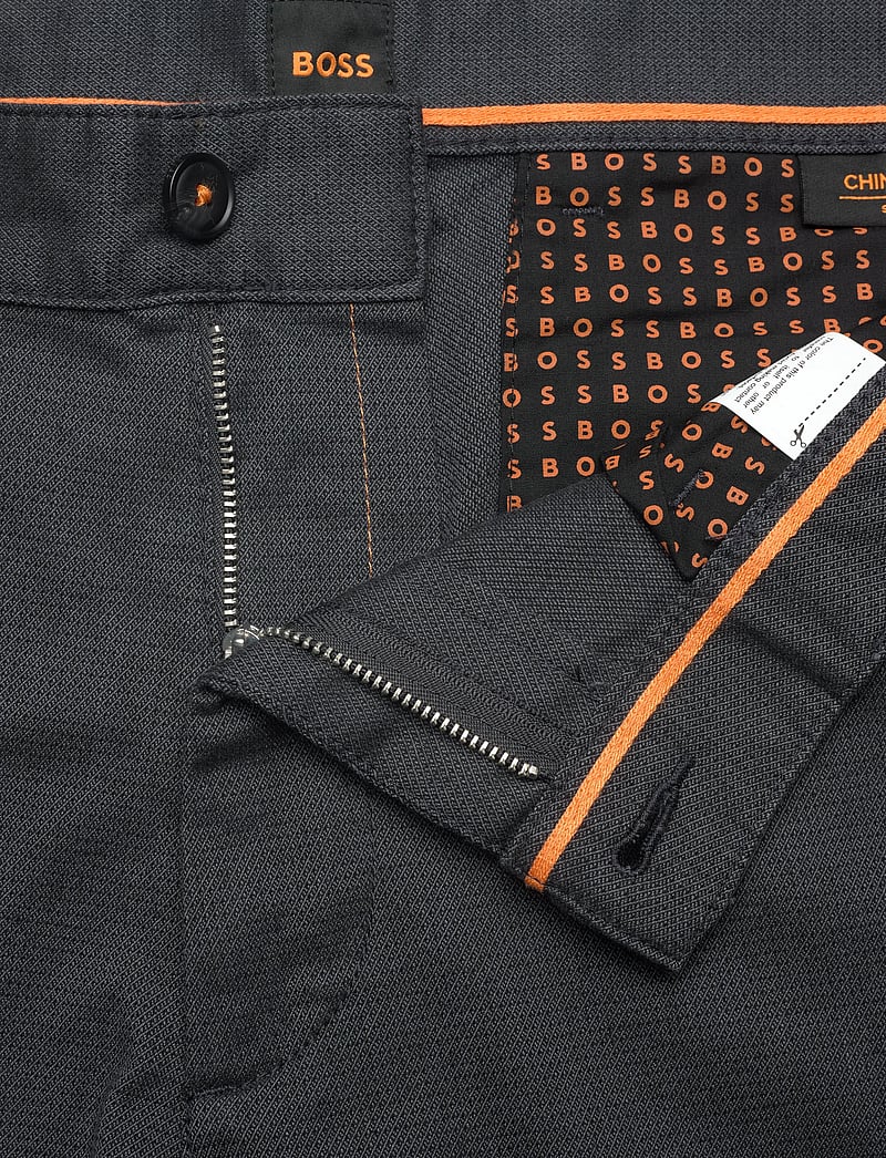 BOSS - Chino_slim - casual byxor - dark blue - 3