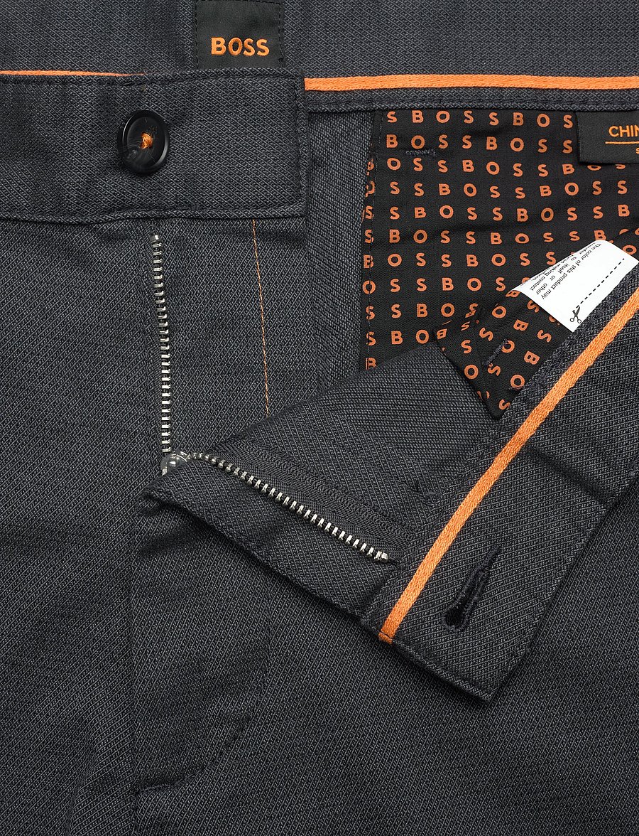 BOSS - Chino_slim - casual - dark blue - 3