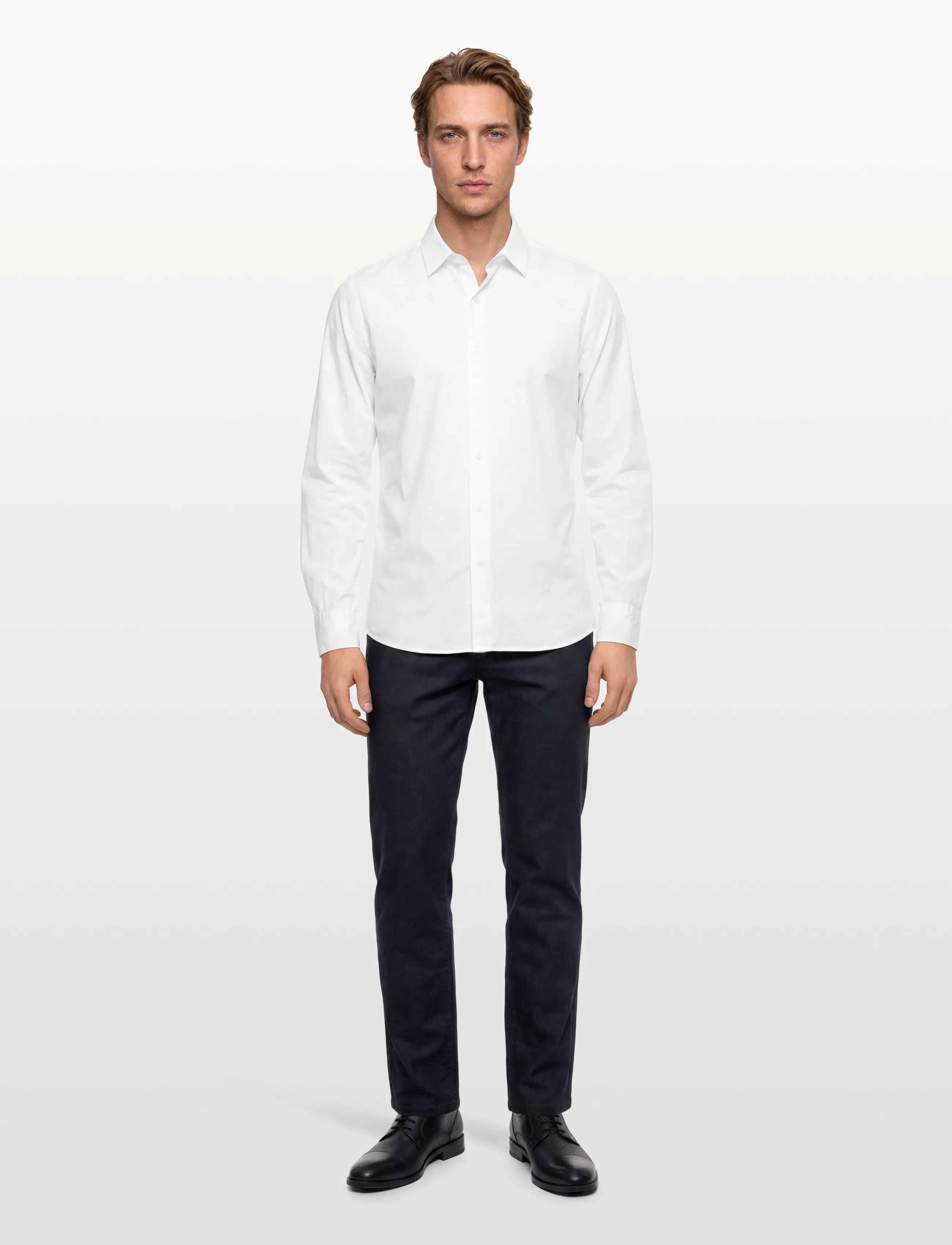 BOSS Chino_slim - Riided - DARK BLUE / navy