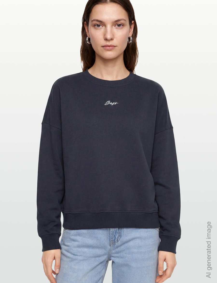 BOSS - C_Esweaty_s - sweatshirts - dark blue - 3