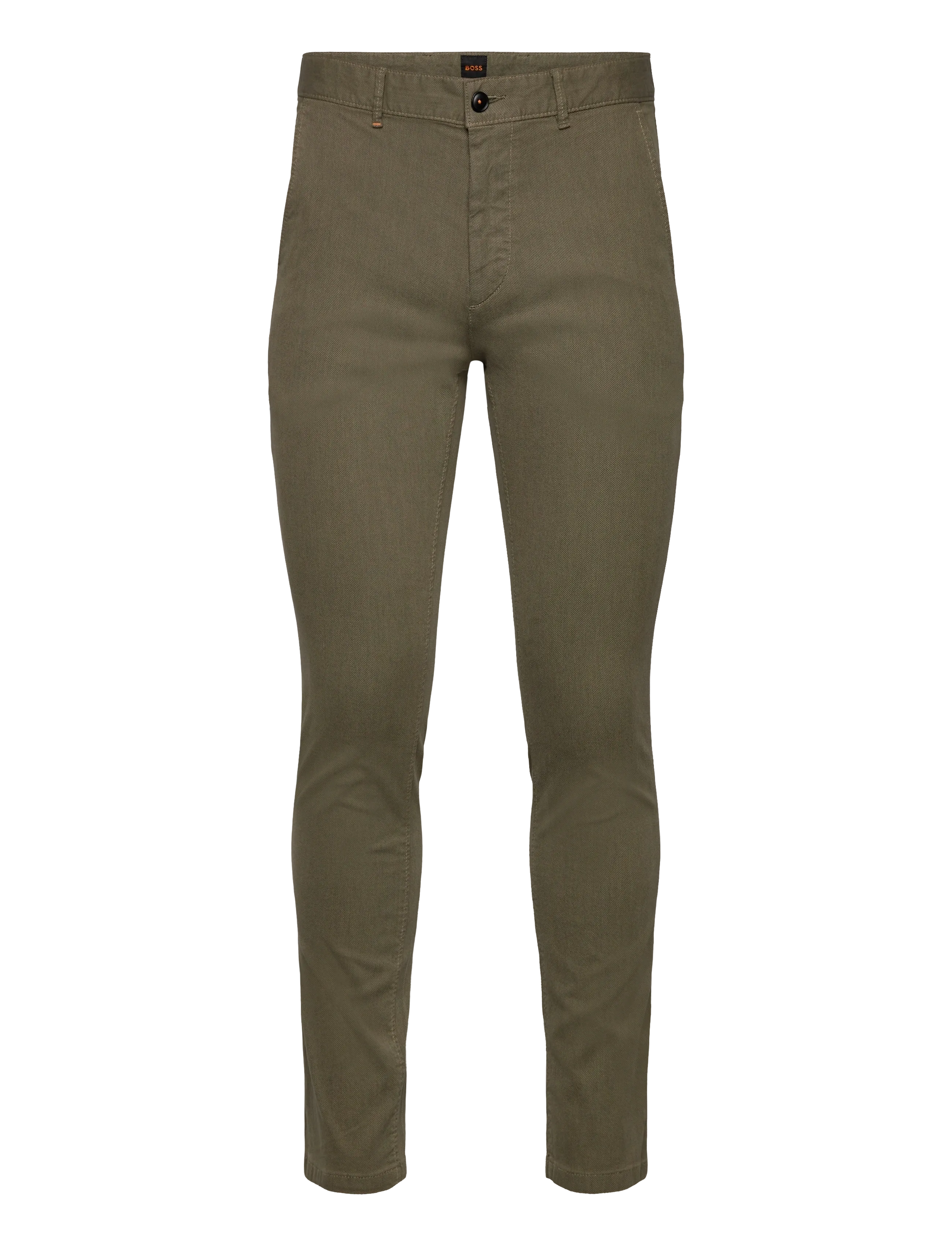 BOSS Chino_Slim, Slim Fit Chino, Kakigrøn, Str: 32 x 30