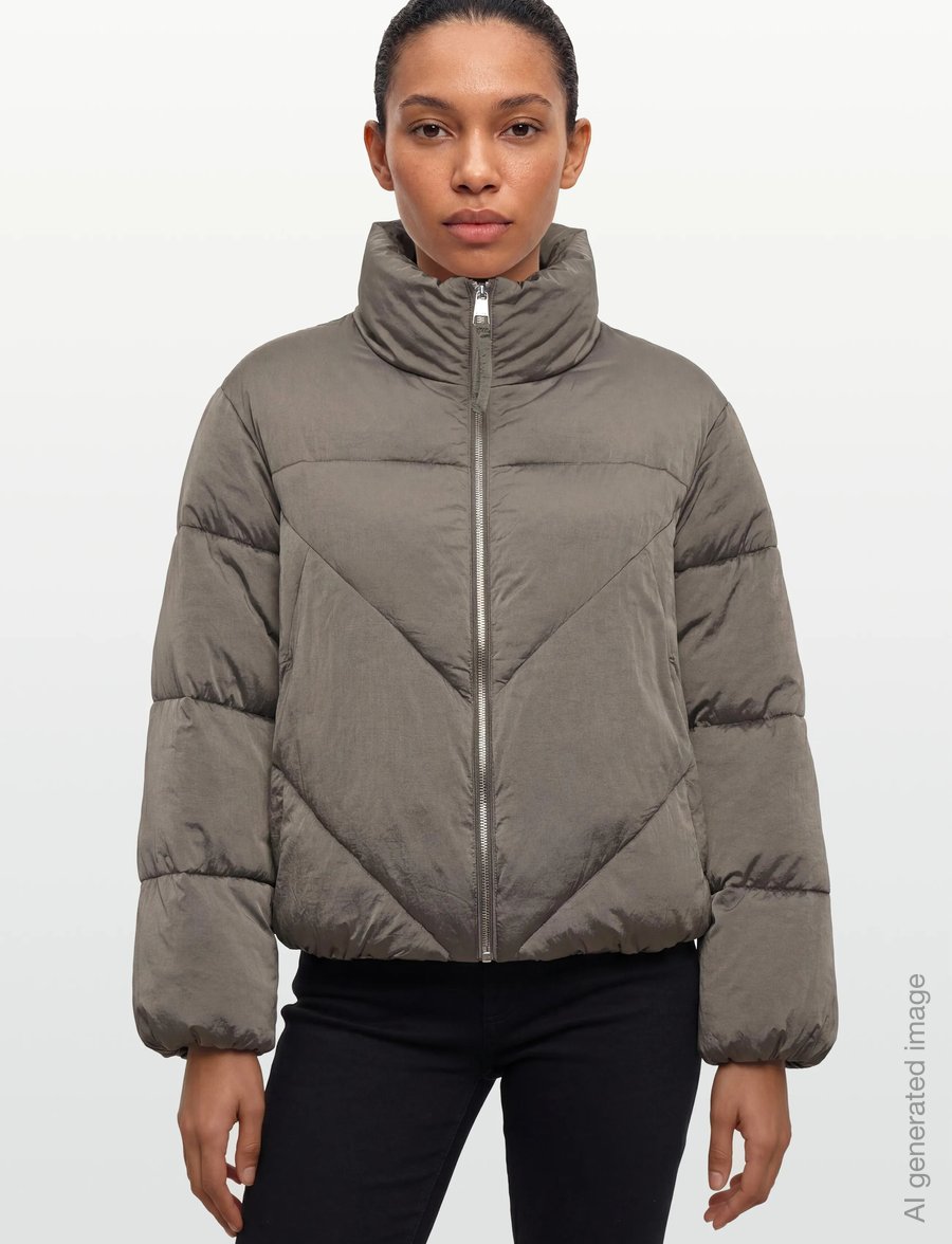 BOSS - C_Padilena - winterjacken - open green - 4