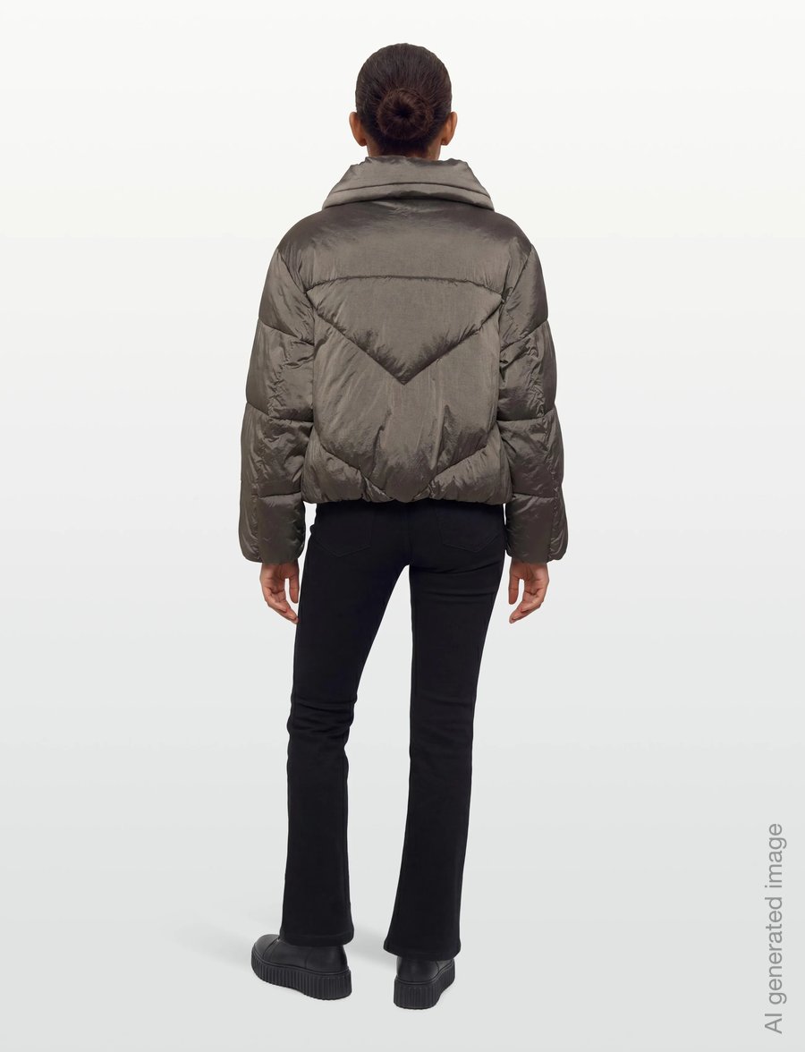 BOSS - C_Padilena - winterjacken - open green - 5
