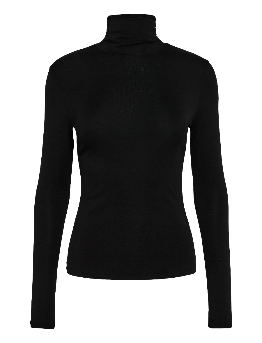 BOSS - C_Eliana - rollkragenpullover - black - 0