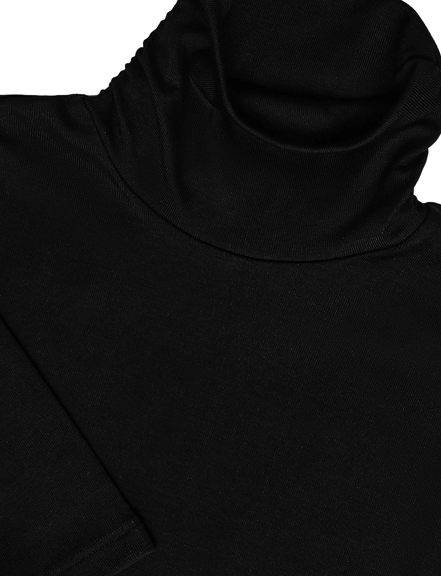 BOSS - C_Eliana - rollkragenpullover - black - 2