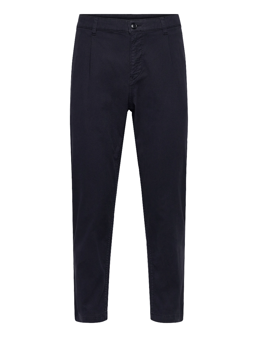 BOSS - Chino-Pleated - chinos - dark blue - 0