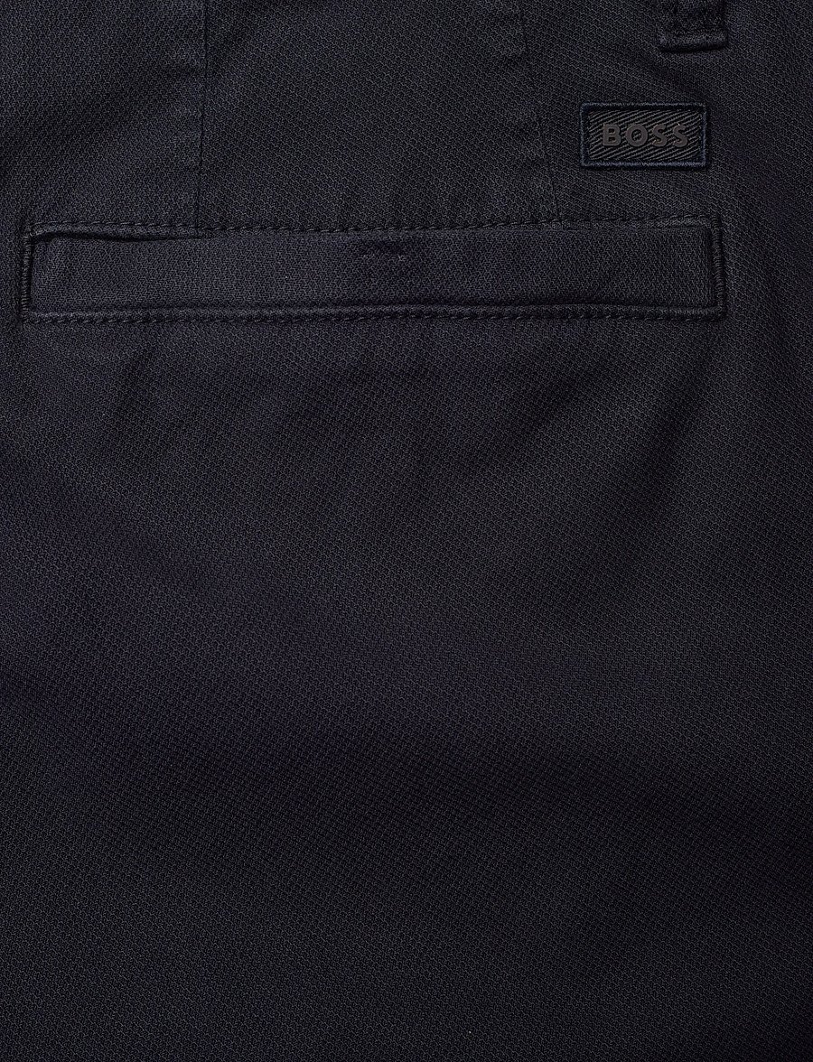 BOSS - Chino-Pleated - chinos - dark blue - 4