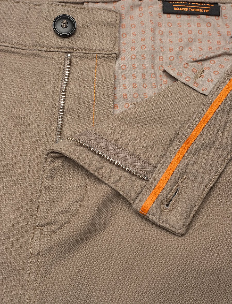 BOSS - Chino-Pleated - chinos - open green - 3