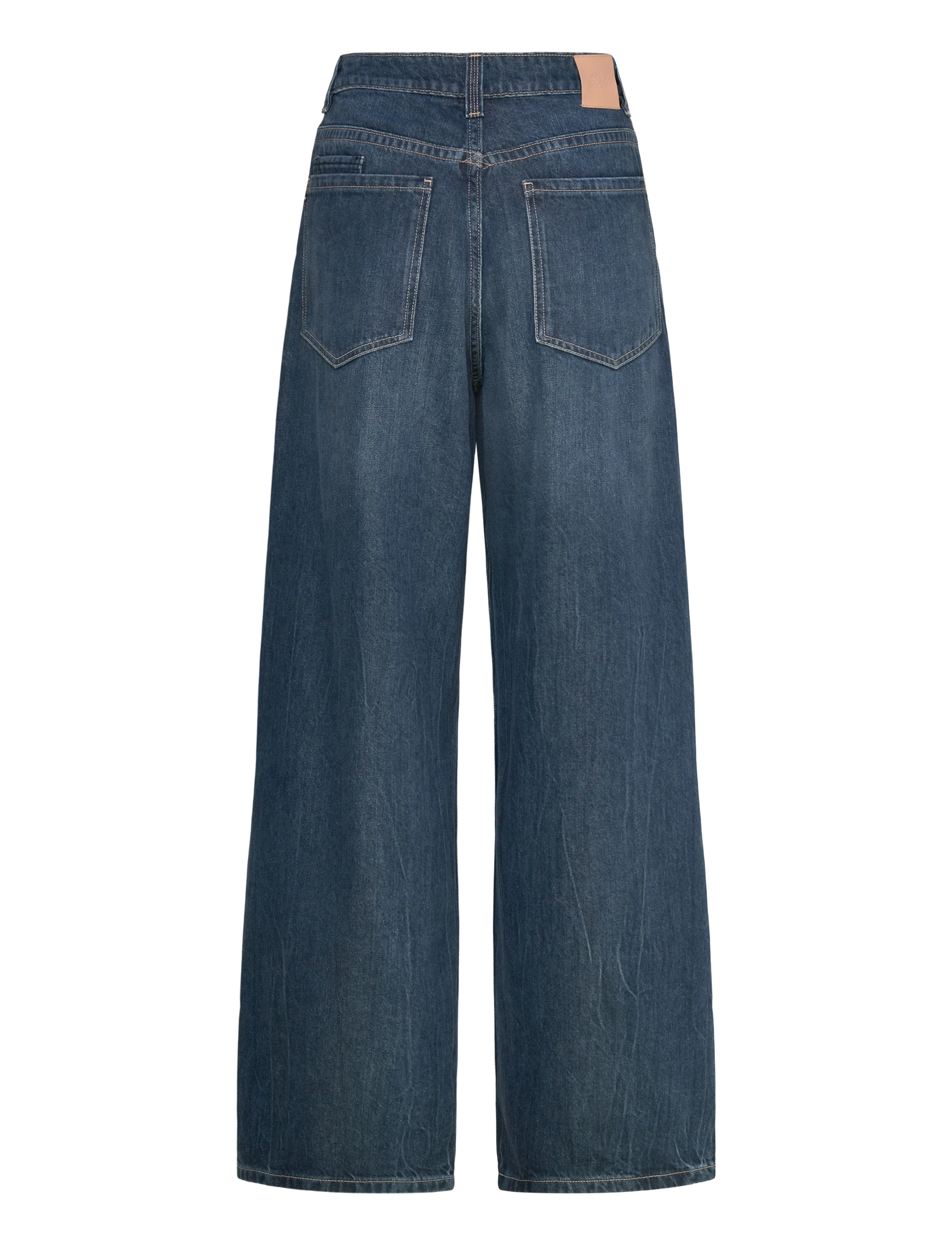 BOSS - C_SLOUCHY PLTD MR - wide leg jeans - green - 1