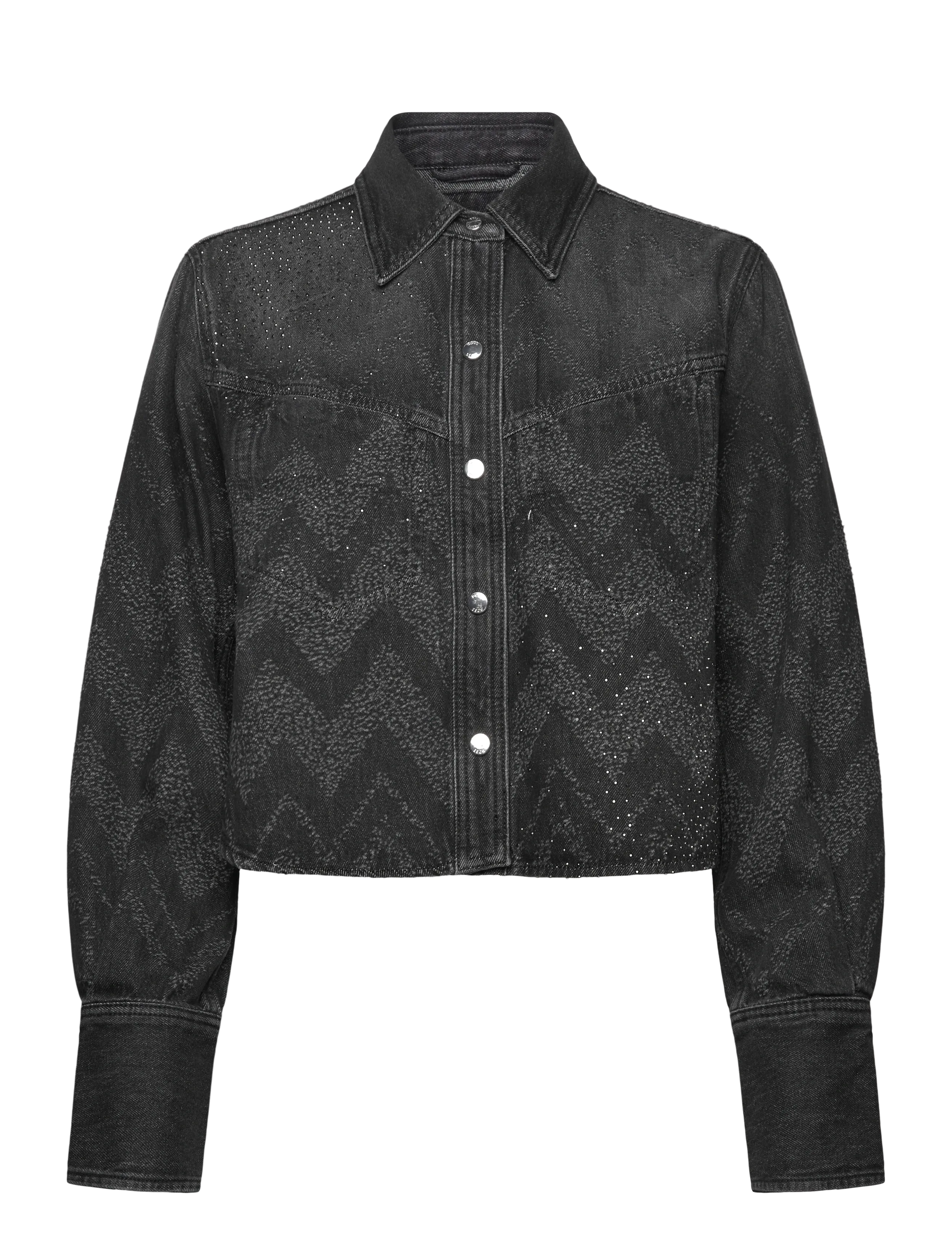 BOSS C_SHIRT LS 1.0 - Skjorter - BLACK / black