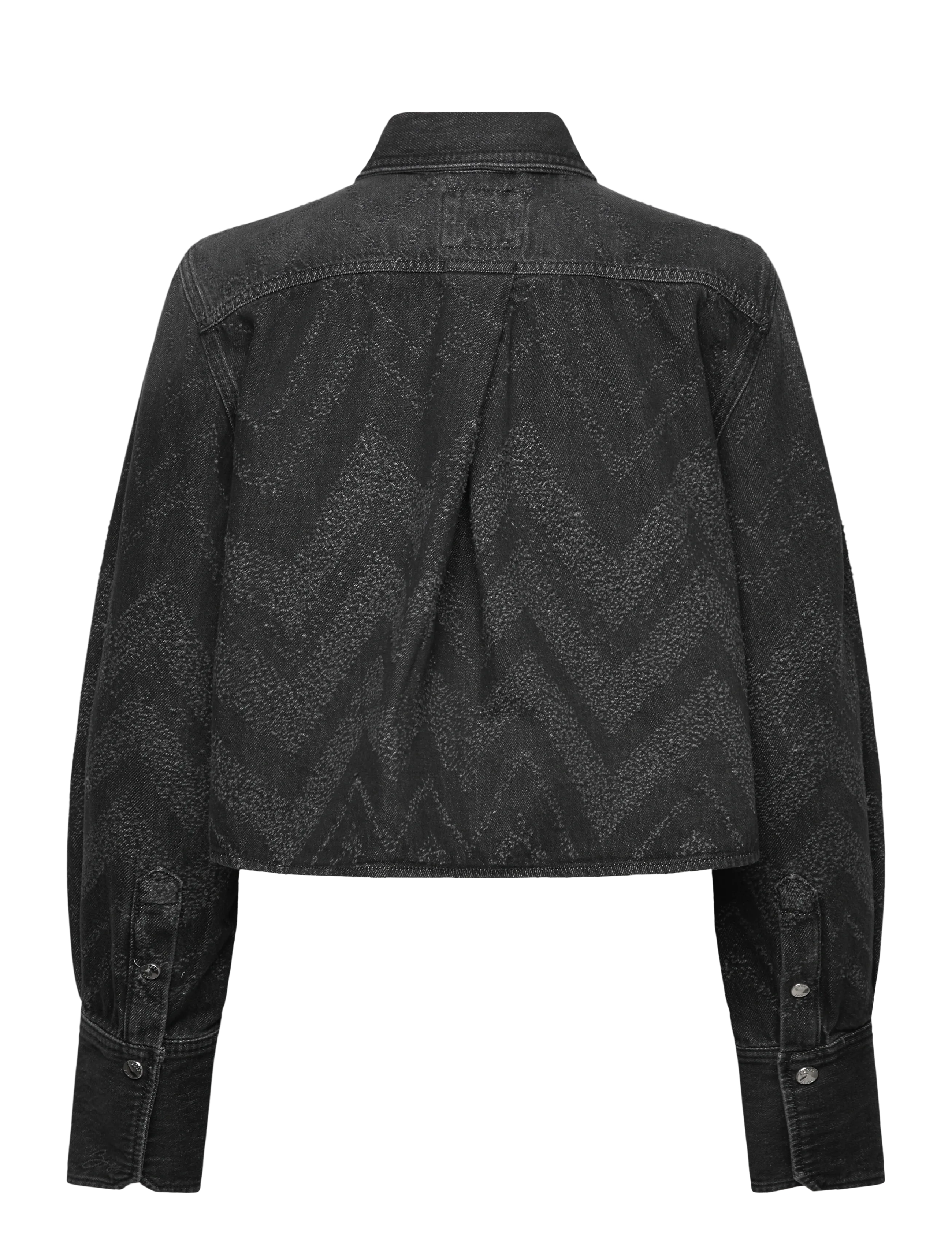 BOSS - C_SHIRT LS 1.0 - denimskjorter - black - 1