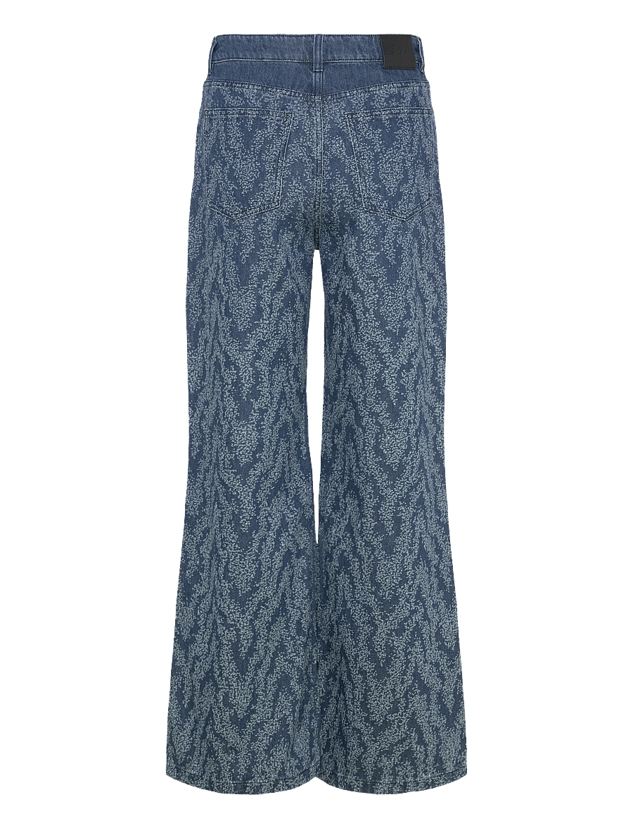 BOSS - C_MARLENE FLARE HR - hosen mit weitem bein - dark green - 1