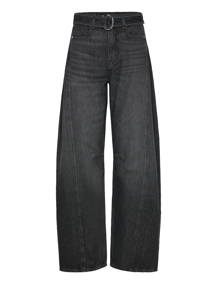 BOSS - C_BALOON HR BELT - jeans barrel - black - 0