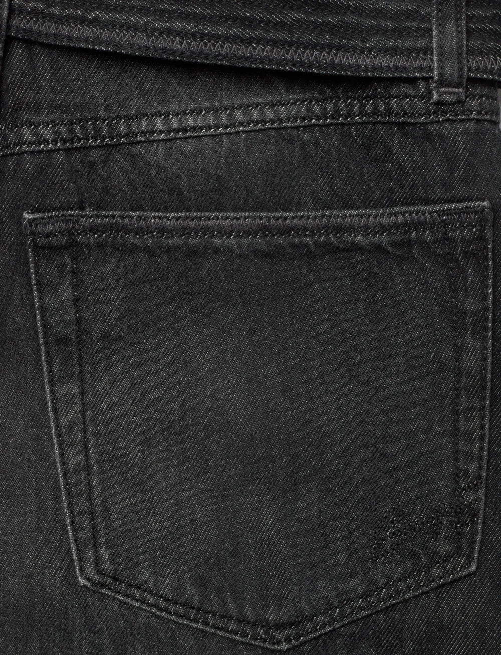 BOSS - C_BALOON HR BELT - barrel jeans - black - 4