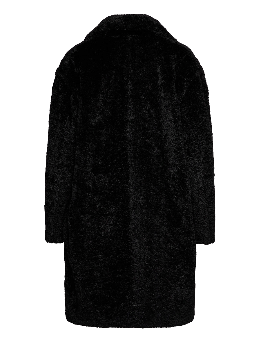 BOSS - C_Catedy - dirbtiniai kailiniai - black - 1
