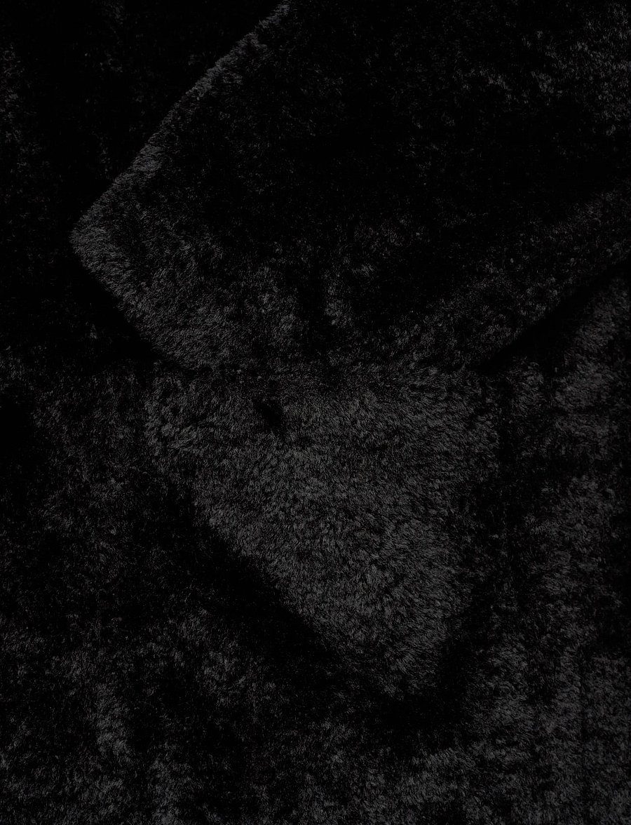 BOSS - C_Catedy - dirbtiniai kailiniai - black - 4